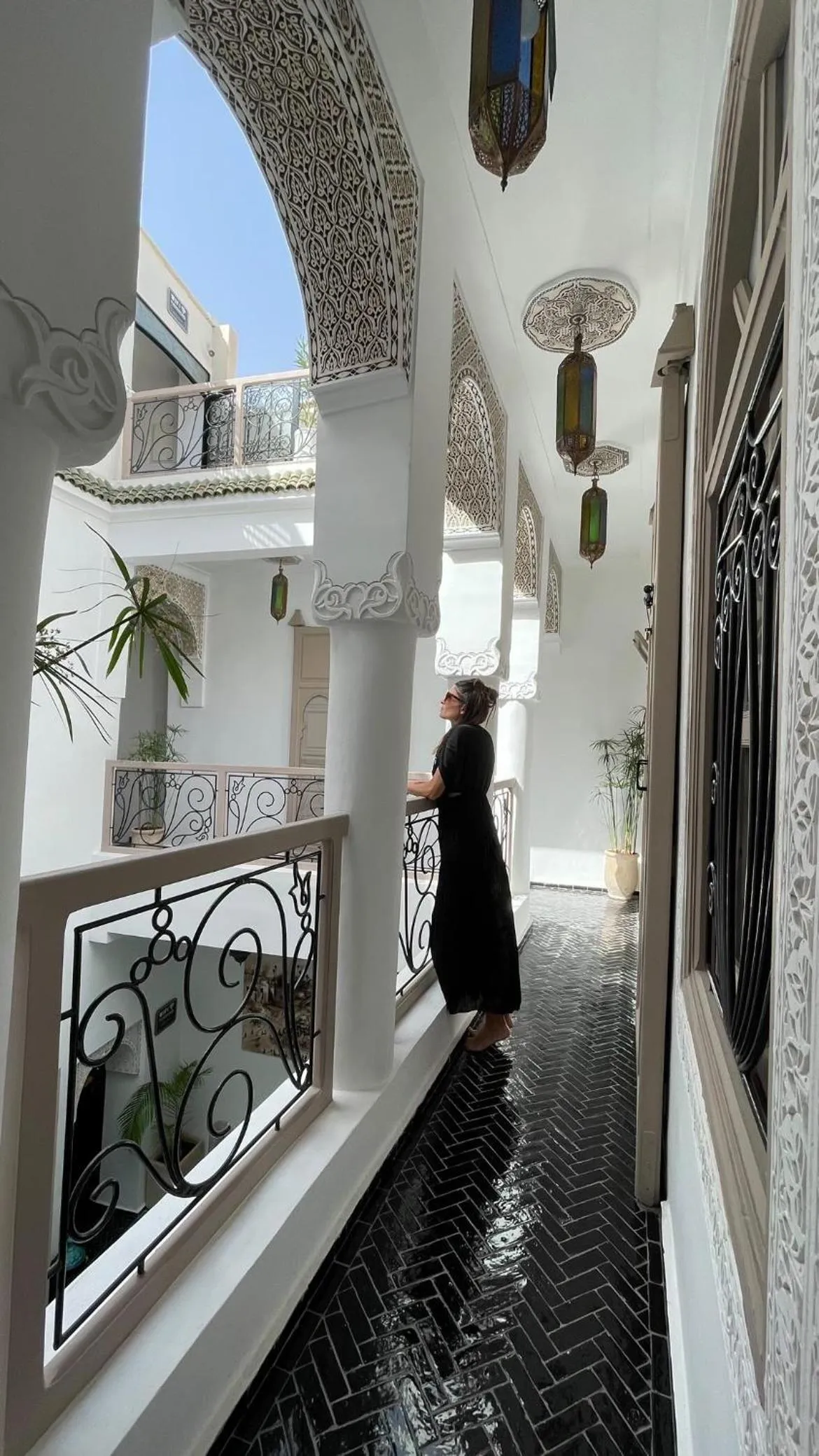 Patio in Riad Dollar Des Sables & Spa