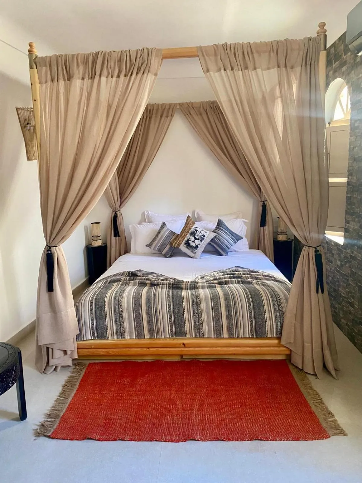 Bed in Riad Dollar Des Sables & Spa
