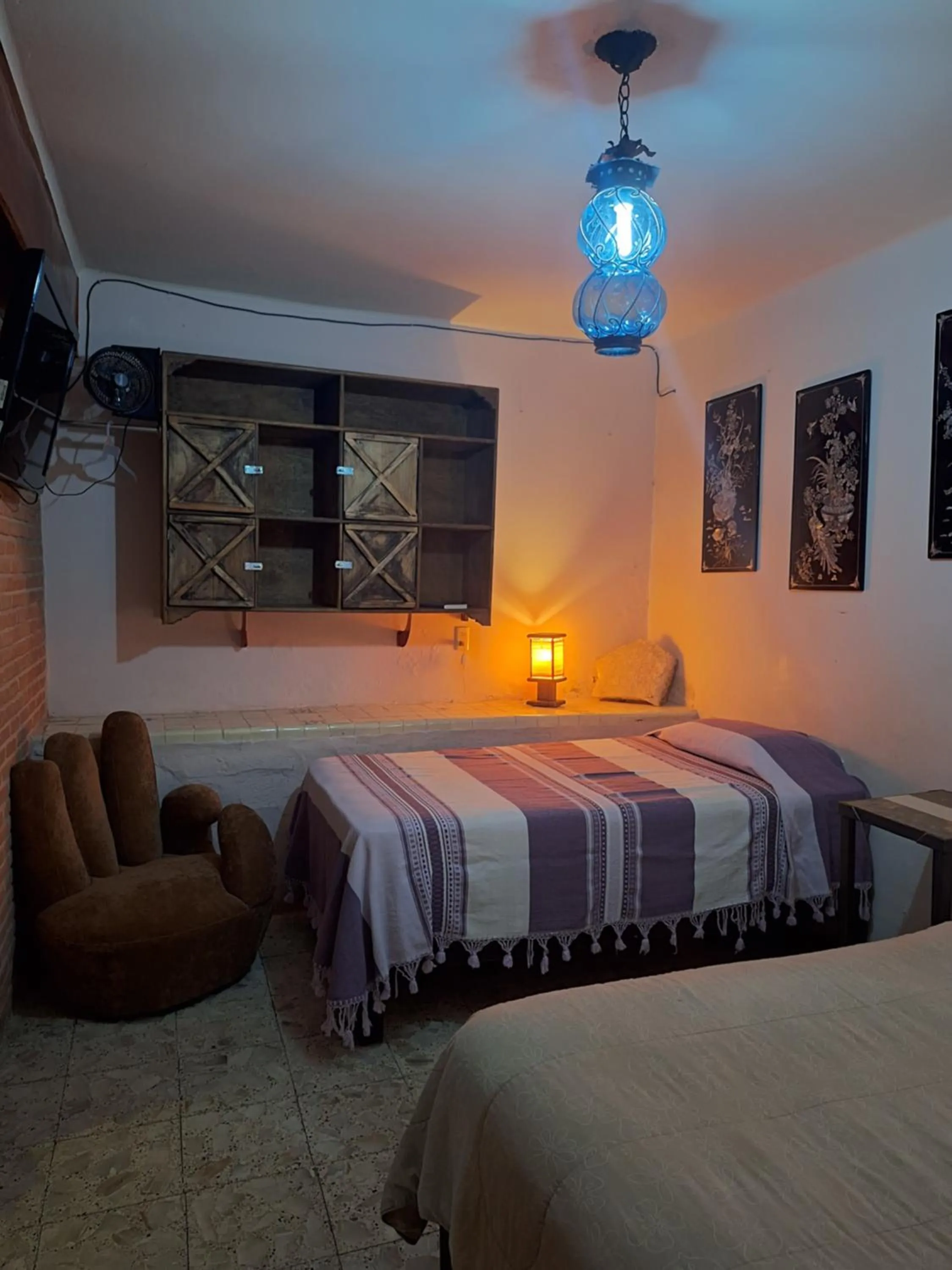 Bed in Hotel Posada Spa Antigua Casa Hogar