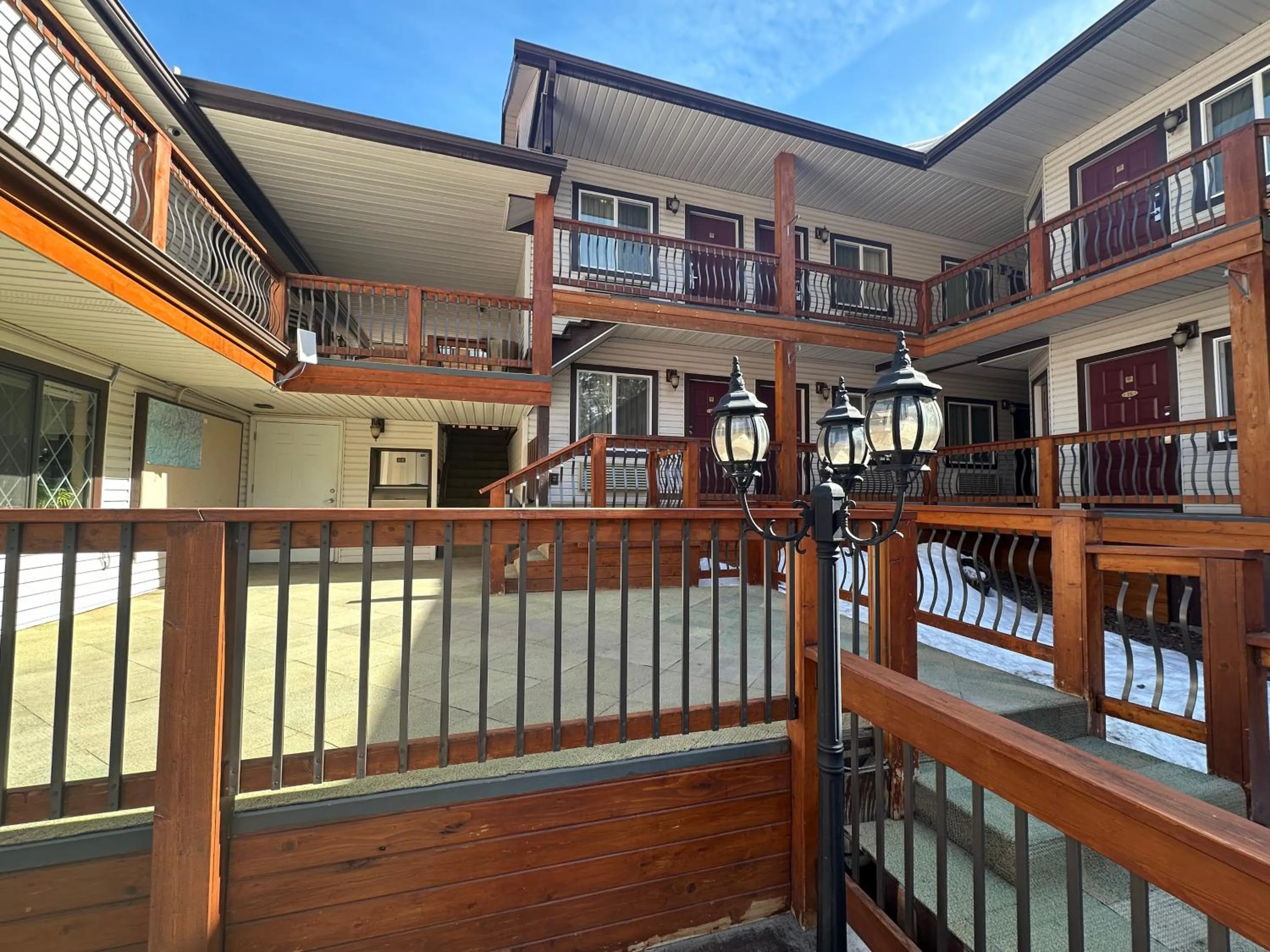 Balcony/Terrace in Matterhorn Inn Ouray
