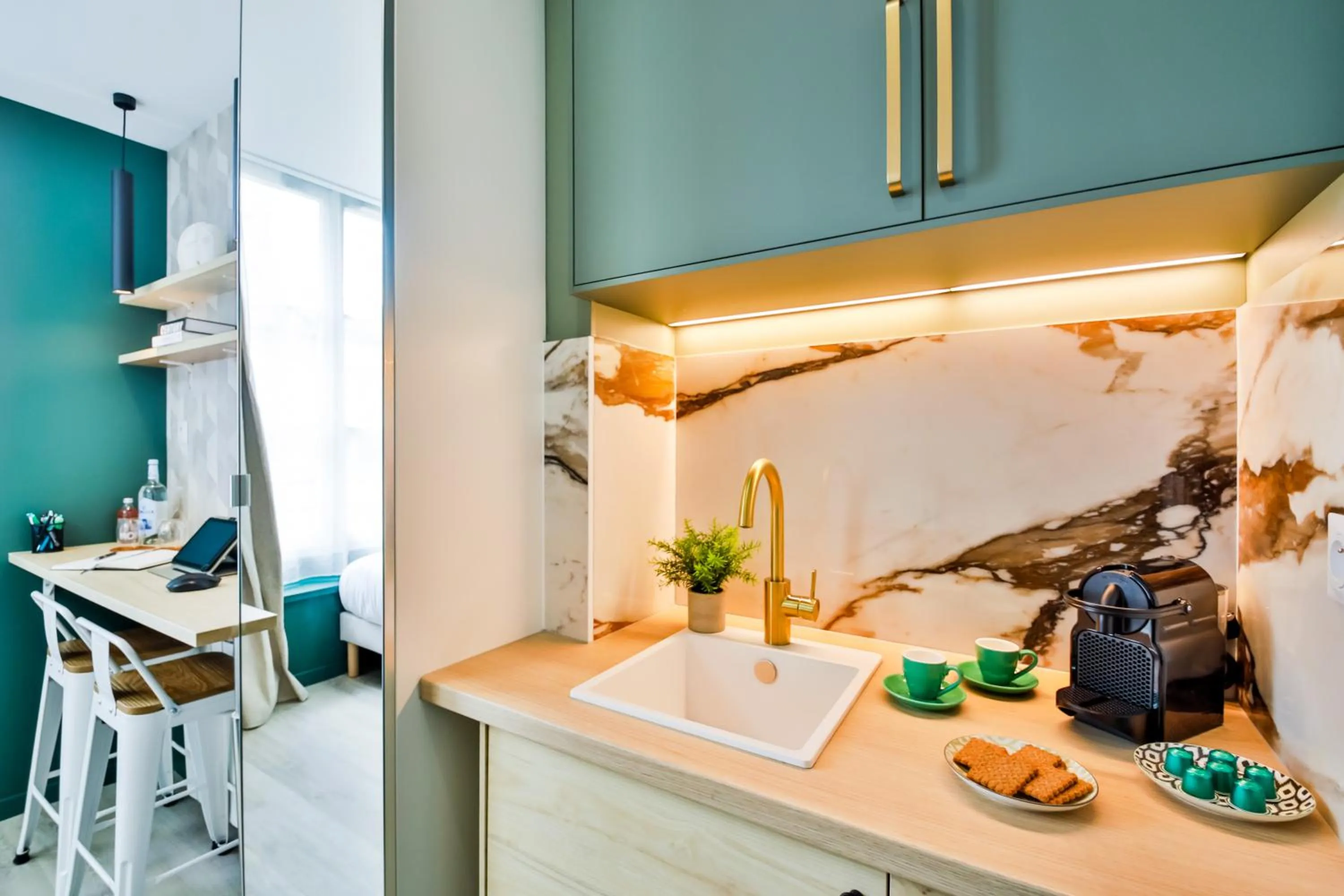 Kitchen or kitchenette in WS Louvre - Casanova