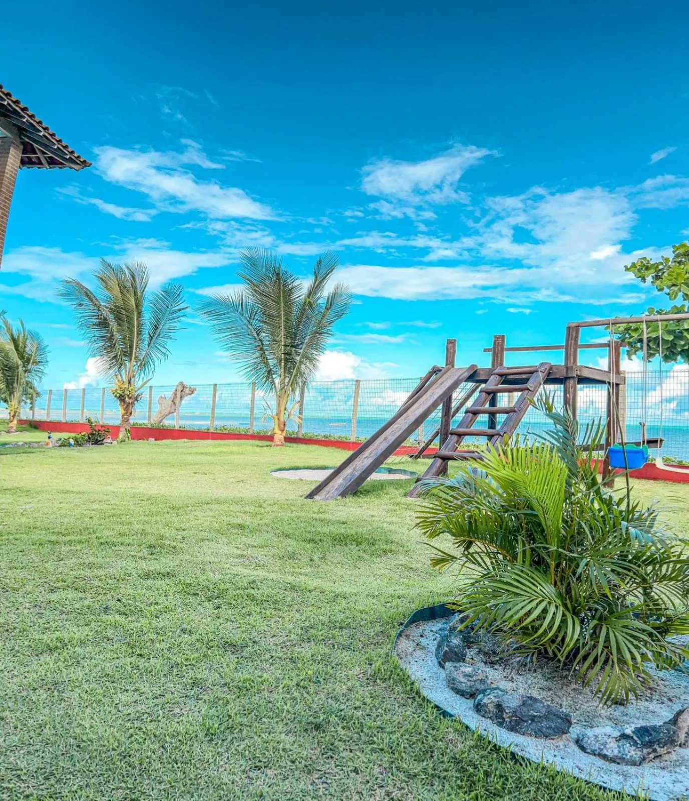 Children play ground in Pousada Boa Sorte