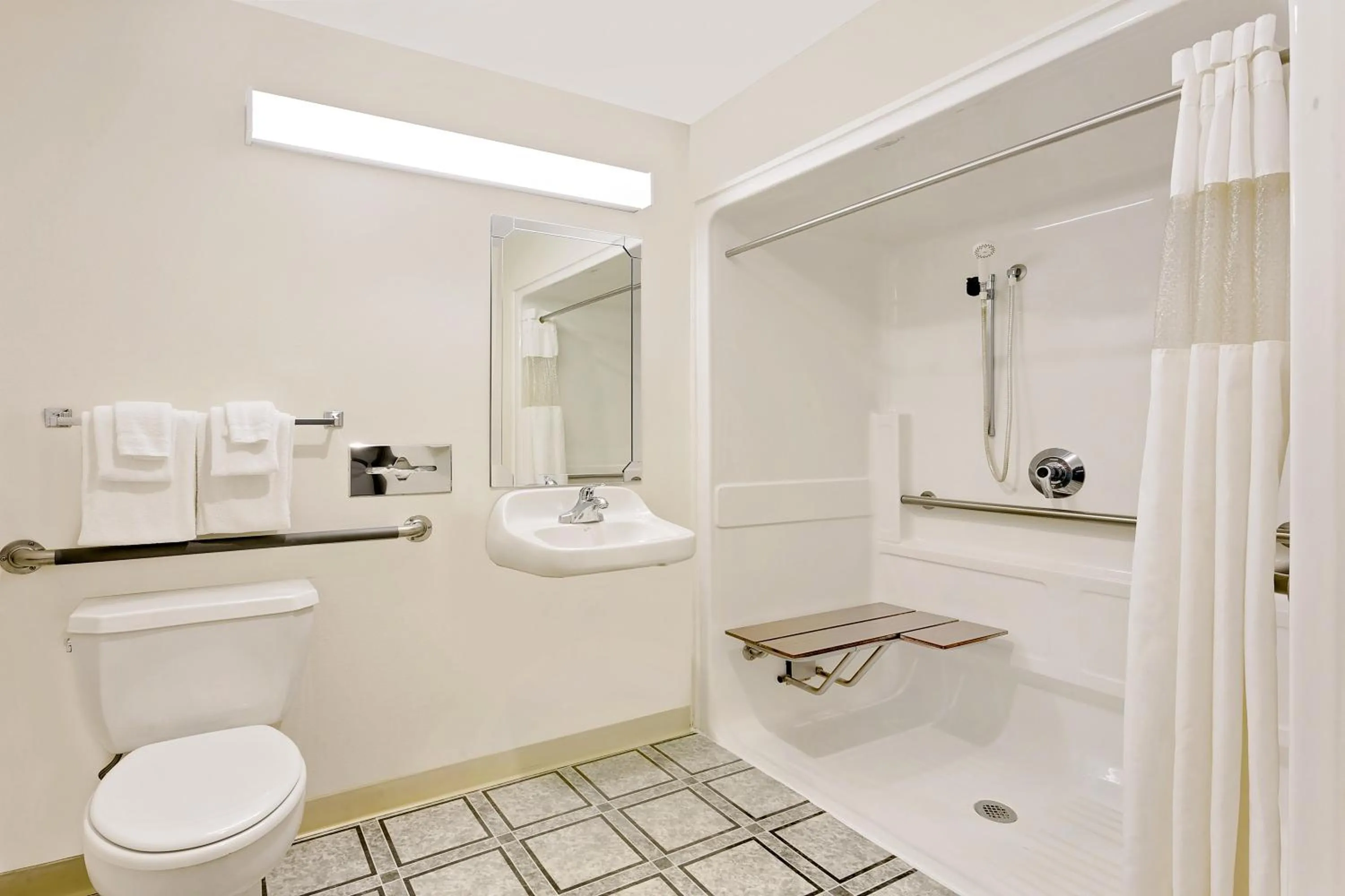 Bathroom in Ramada by Wyndham Richland Center