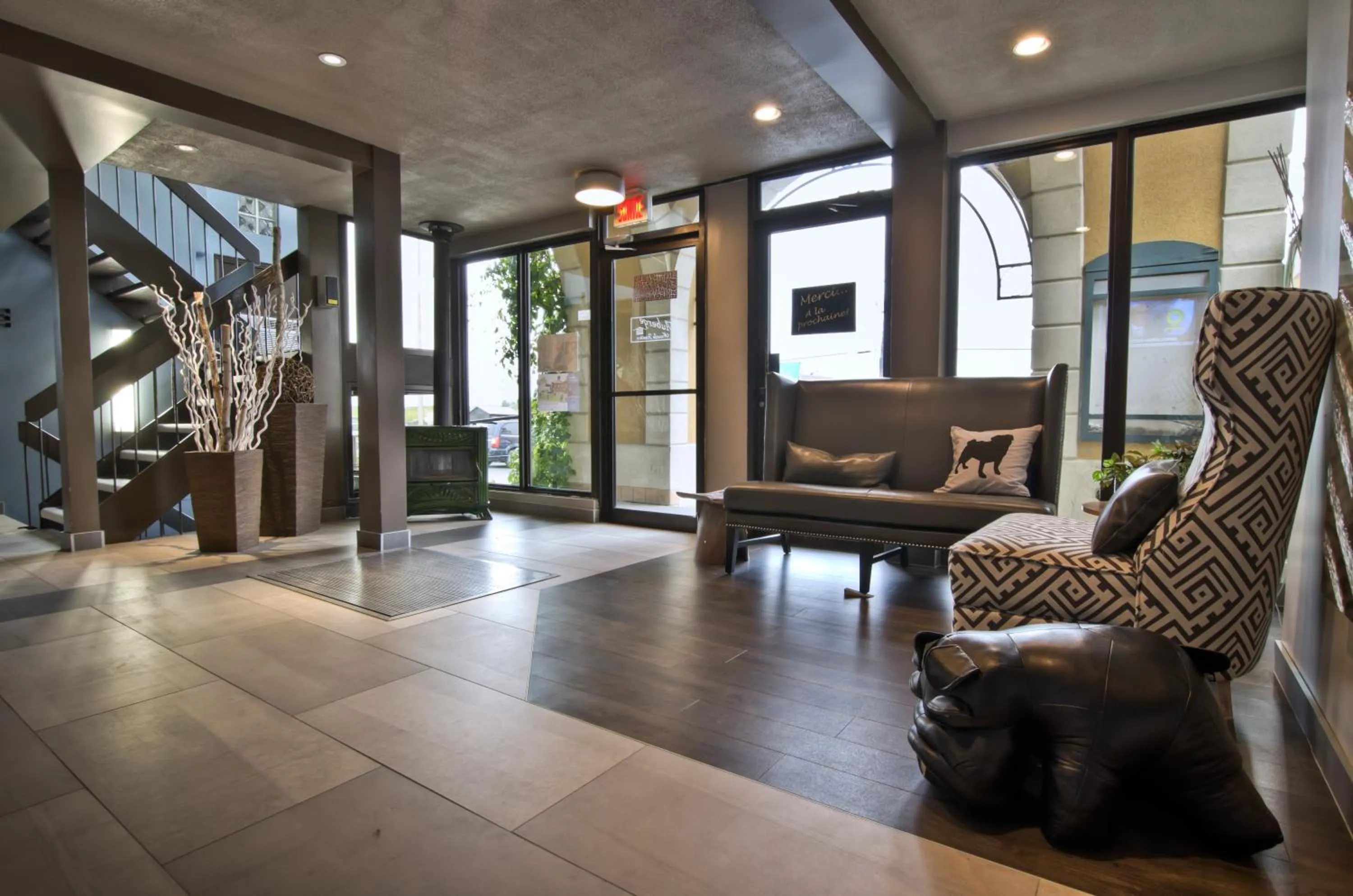 Lobby or reception in Hôtel Nouvelle-Frontière