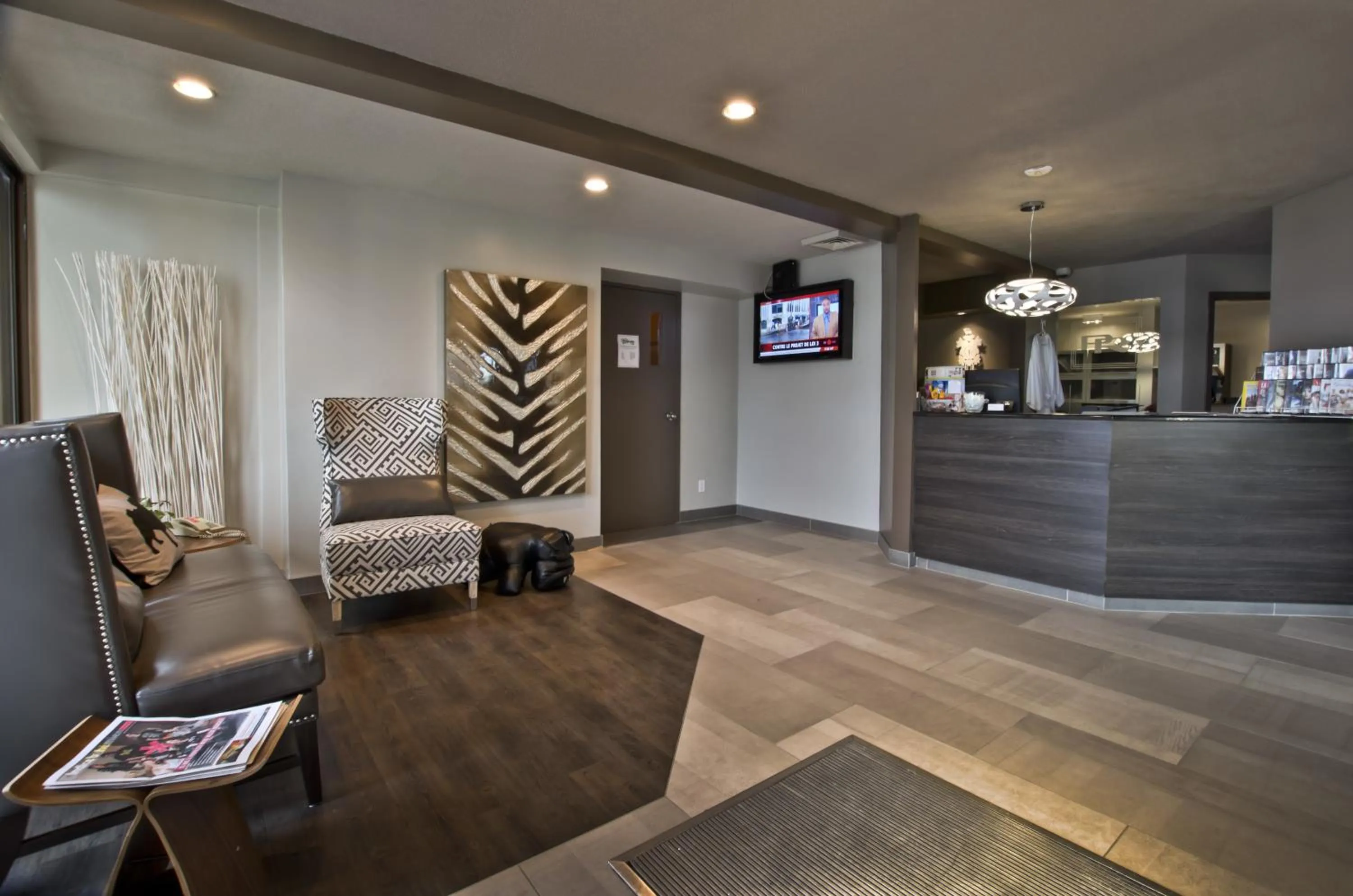 Lobby or reception in Hôtel Nouvelle-Frontière