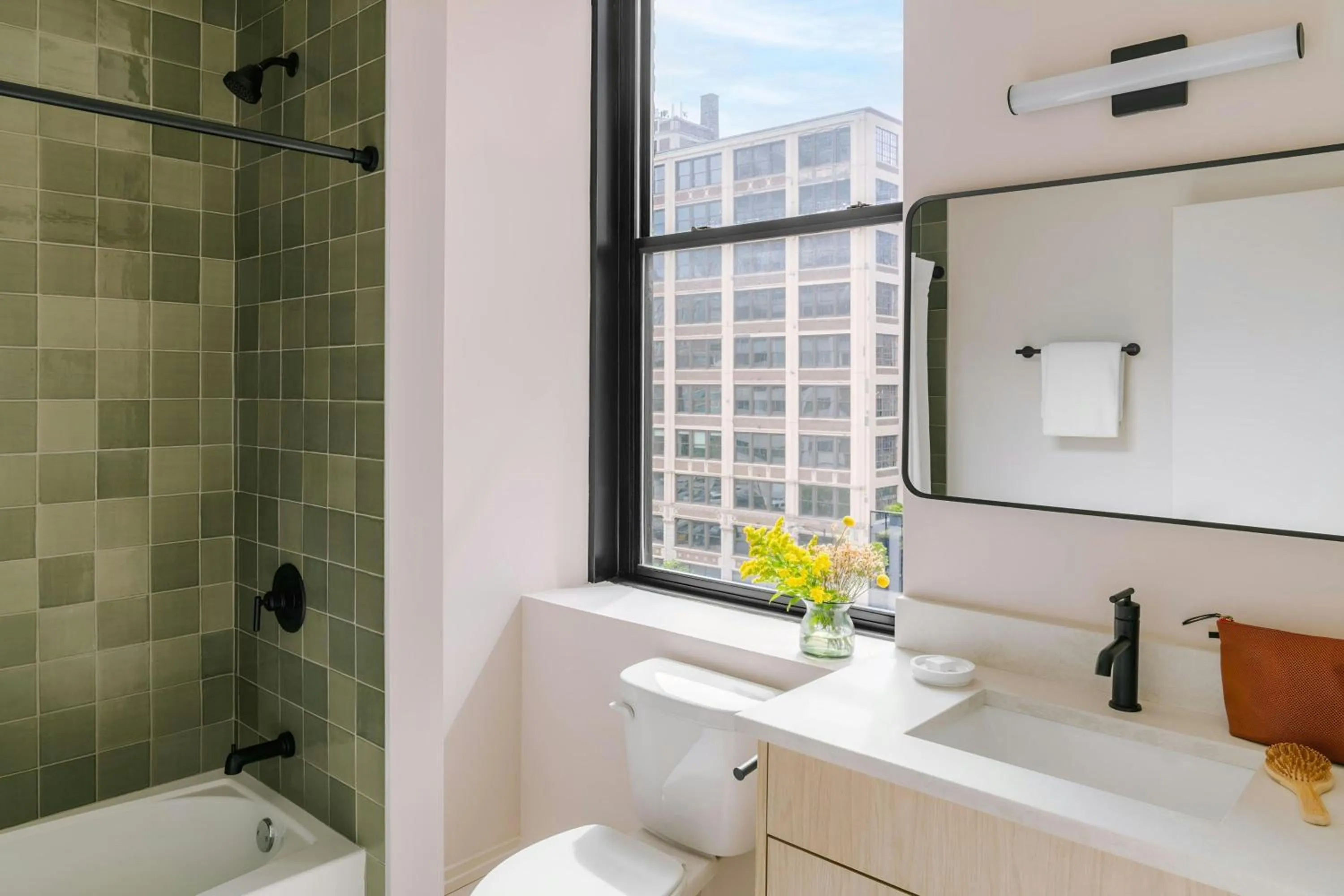 Bathroom in Sonder by Marriott Bonvoy The Burnham Apartments Loop
