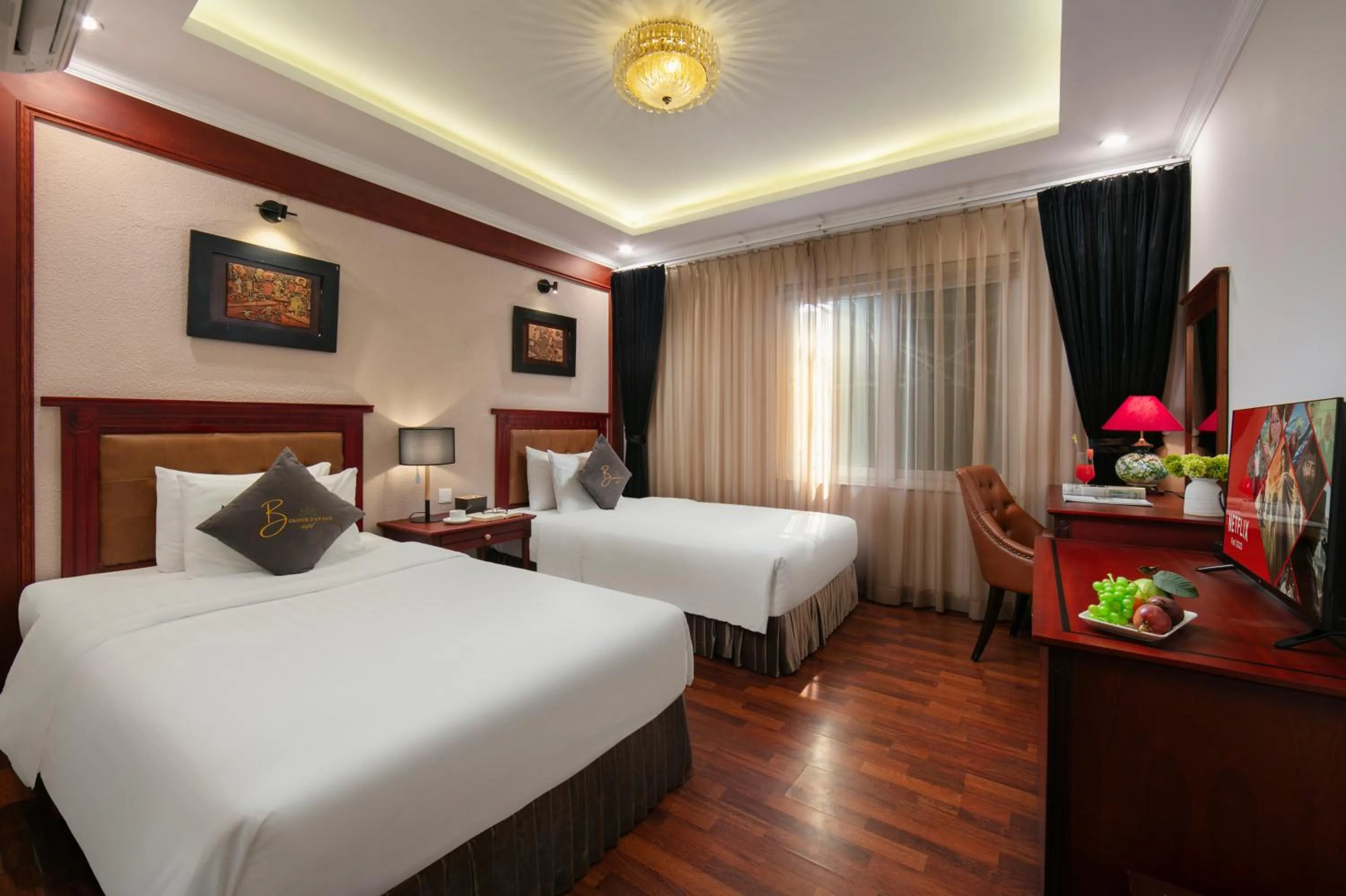 Bedroom, Bed in Bonjour D'An Nam Hotel