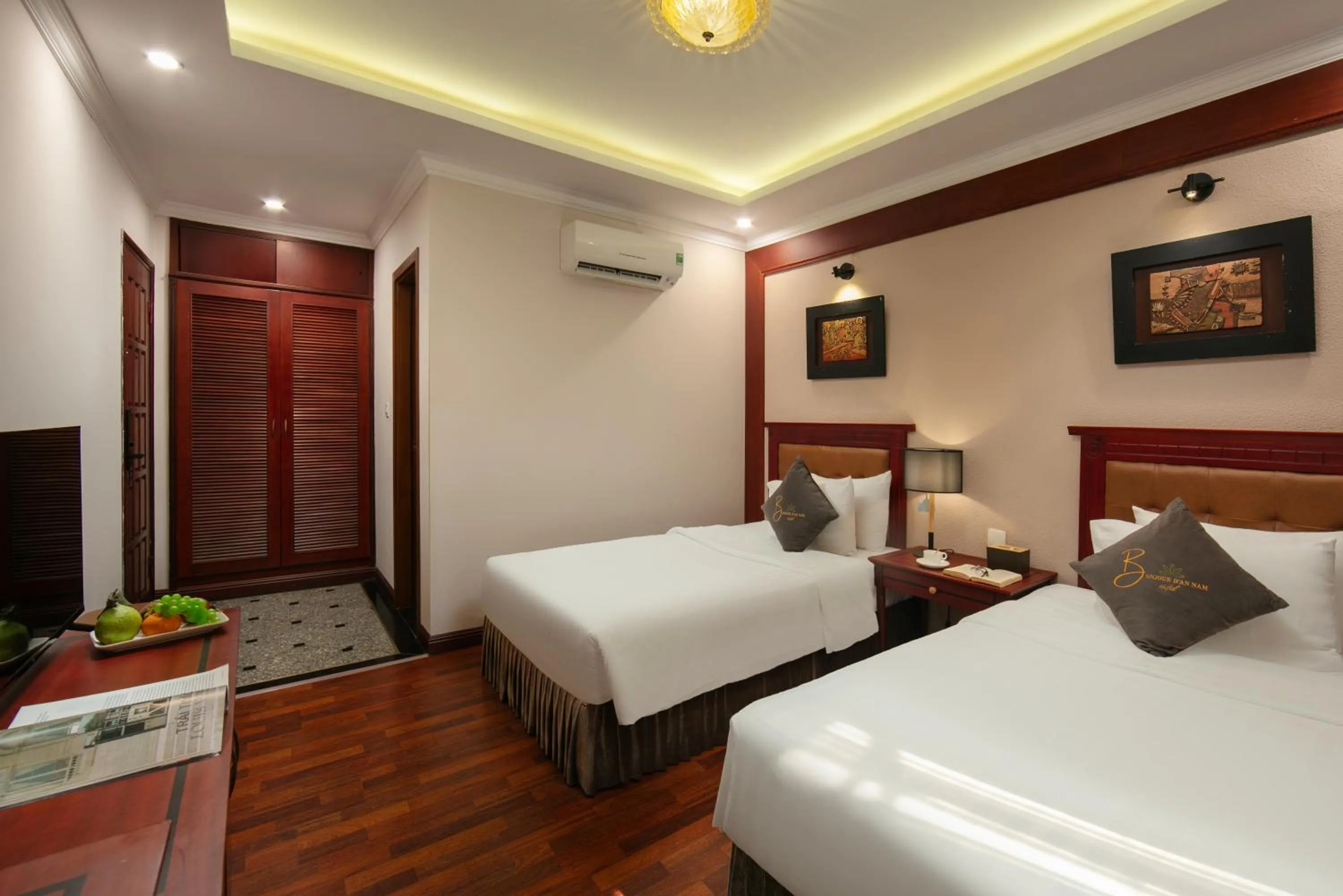 Bedroom, Bed in Bonjour D'An Nam Hotel