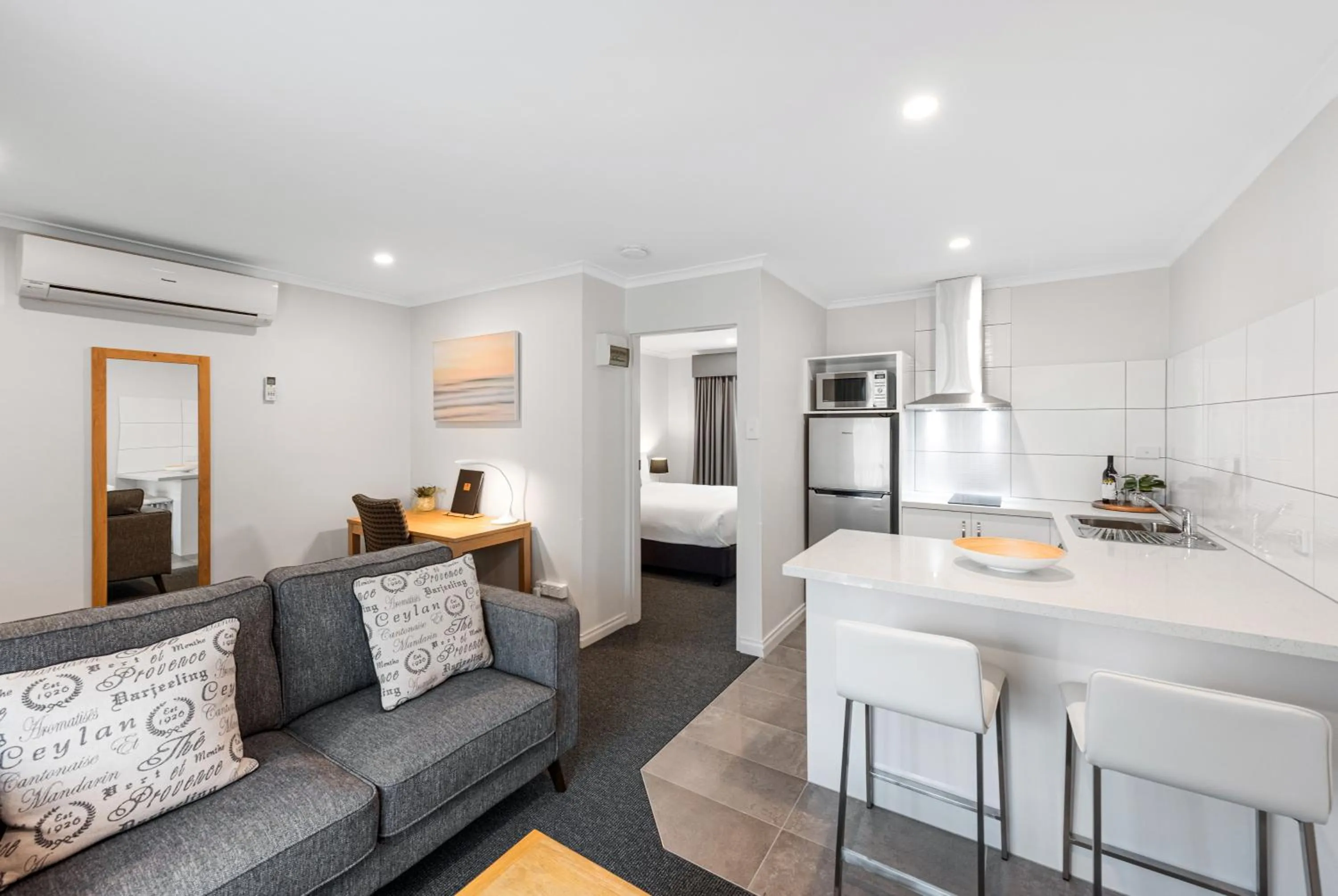 kitchen in Fawkner Executive Suites & Serviced Apartments