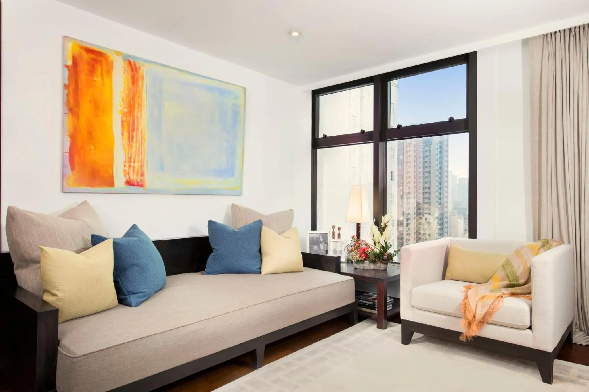 Photo of the whole room, Bed in Shama Central