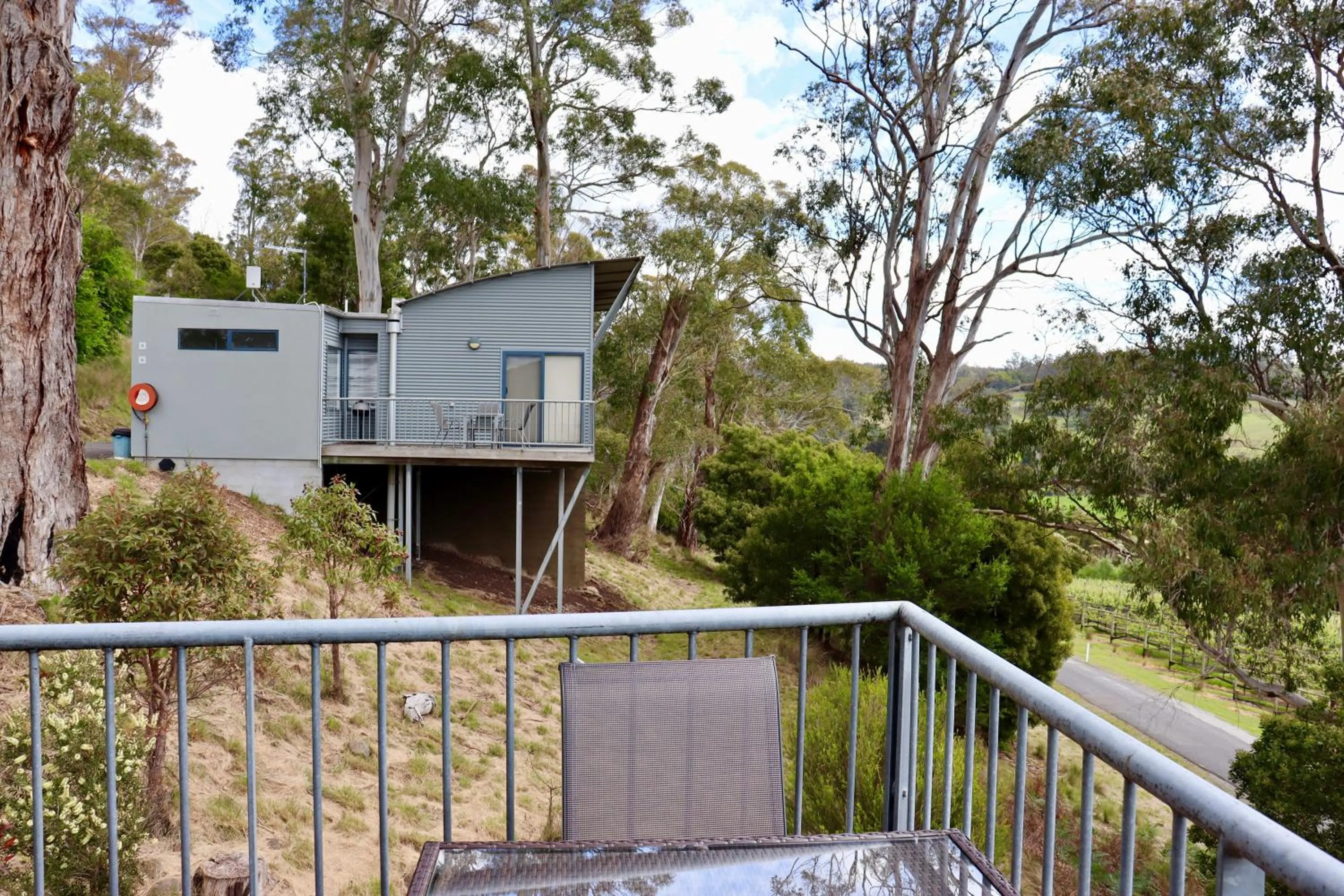 Natural landscape in Tamar Ridge Winery Apartments