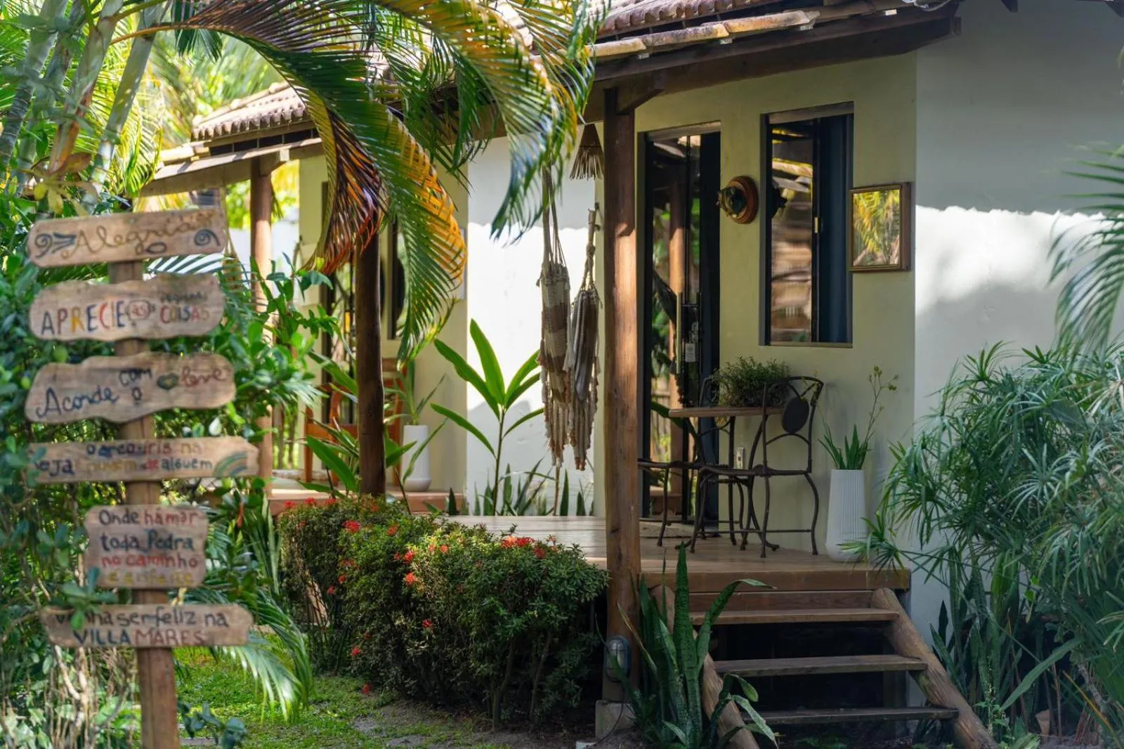 Patio in Pousada Villa Mares
