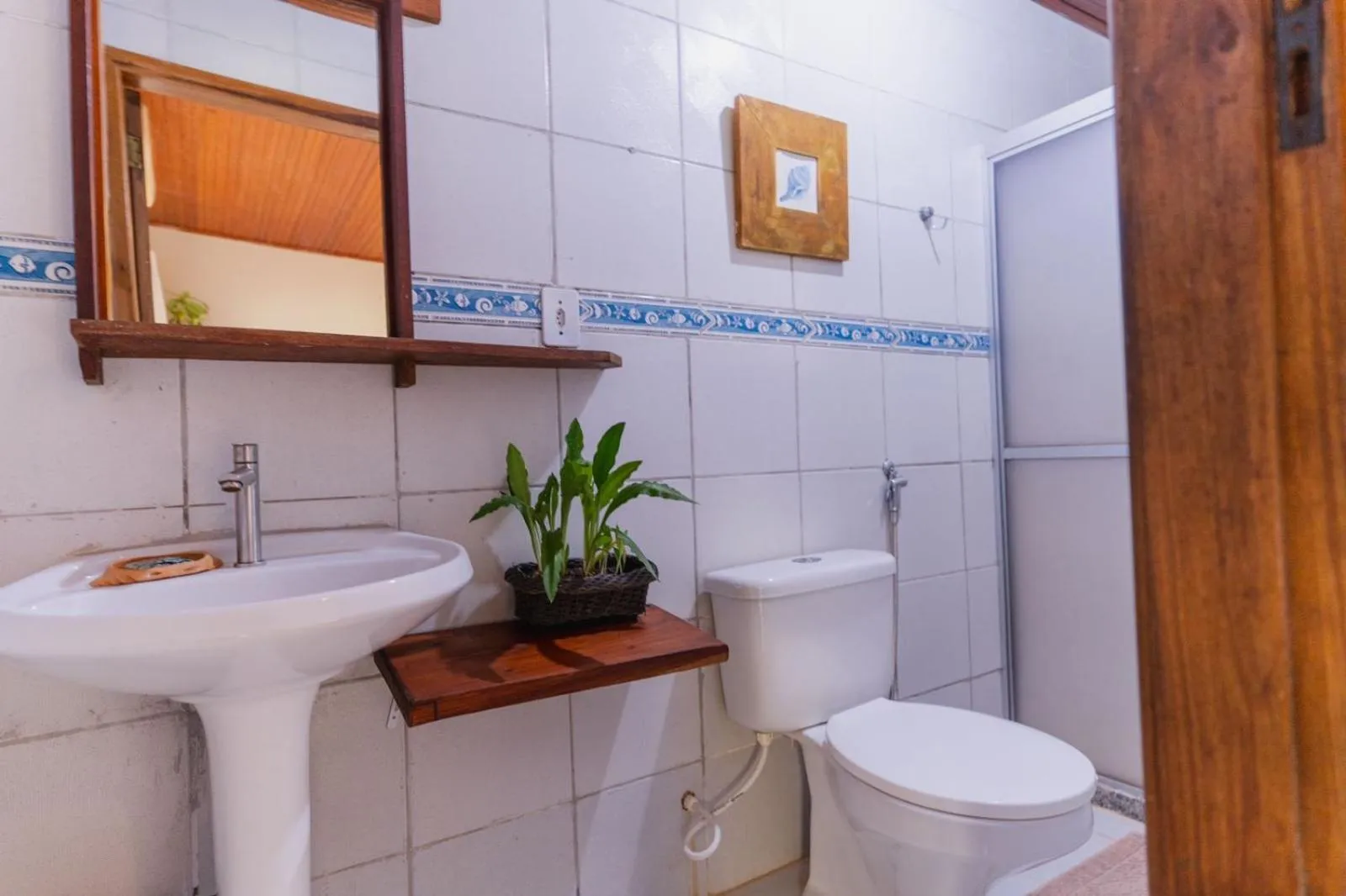 Bathroom in Pousada Villa Mares