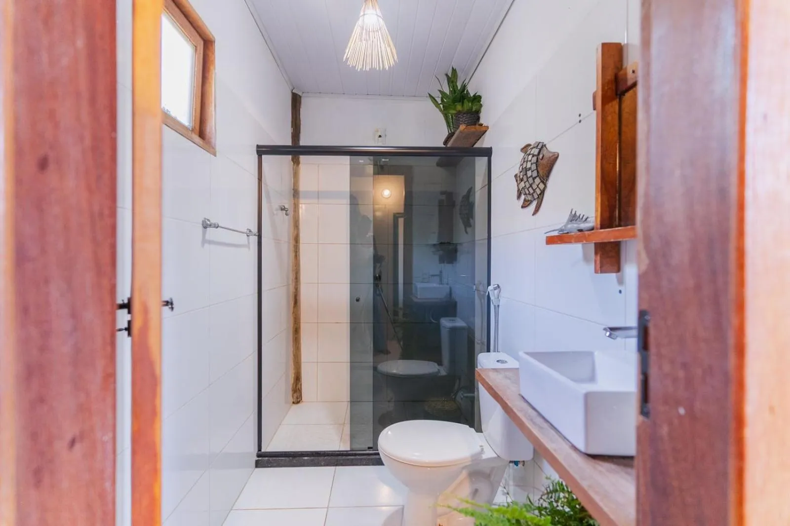 Bathroom in Pousada Villa Mares