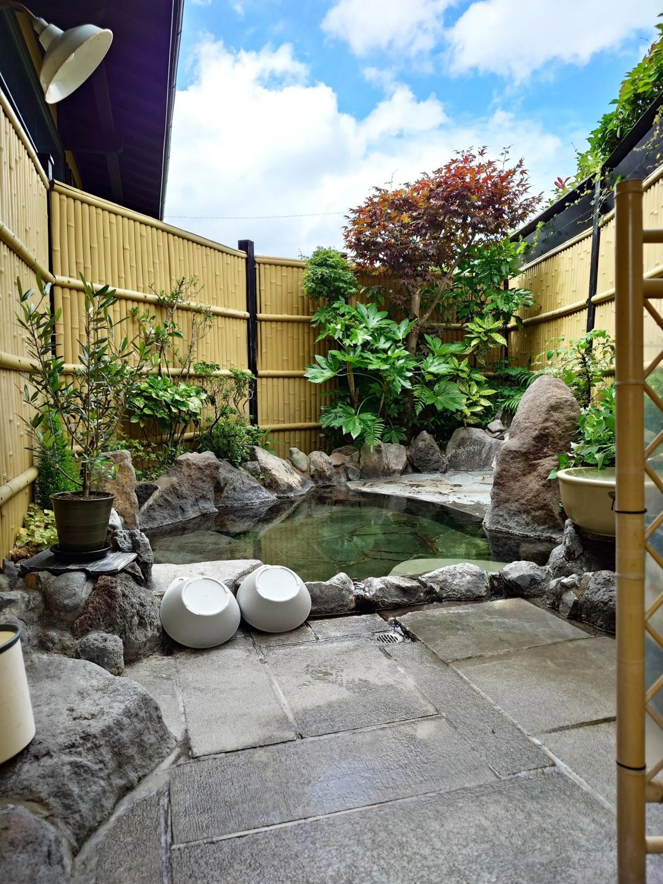 Open Air Bath in Sanso Tanaka