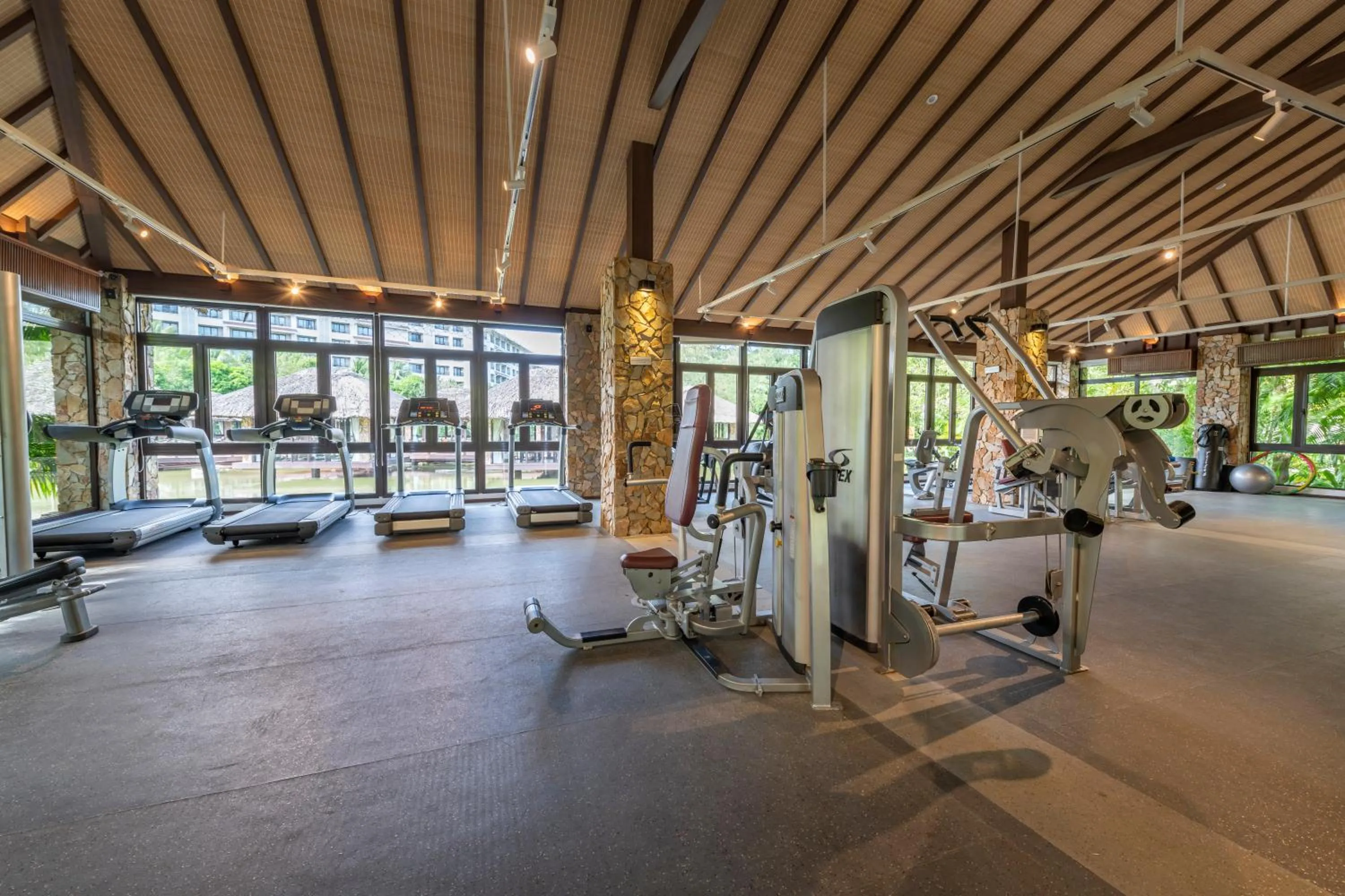 Fitness centre/facilities in Vinpearl Resort & Spa Phu Quoc