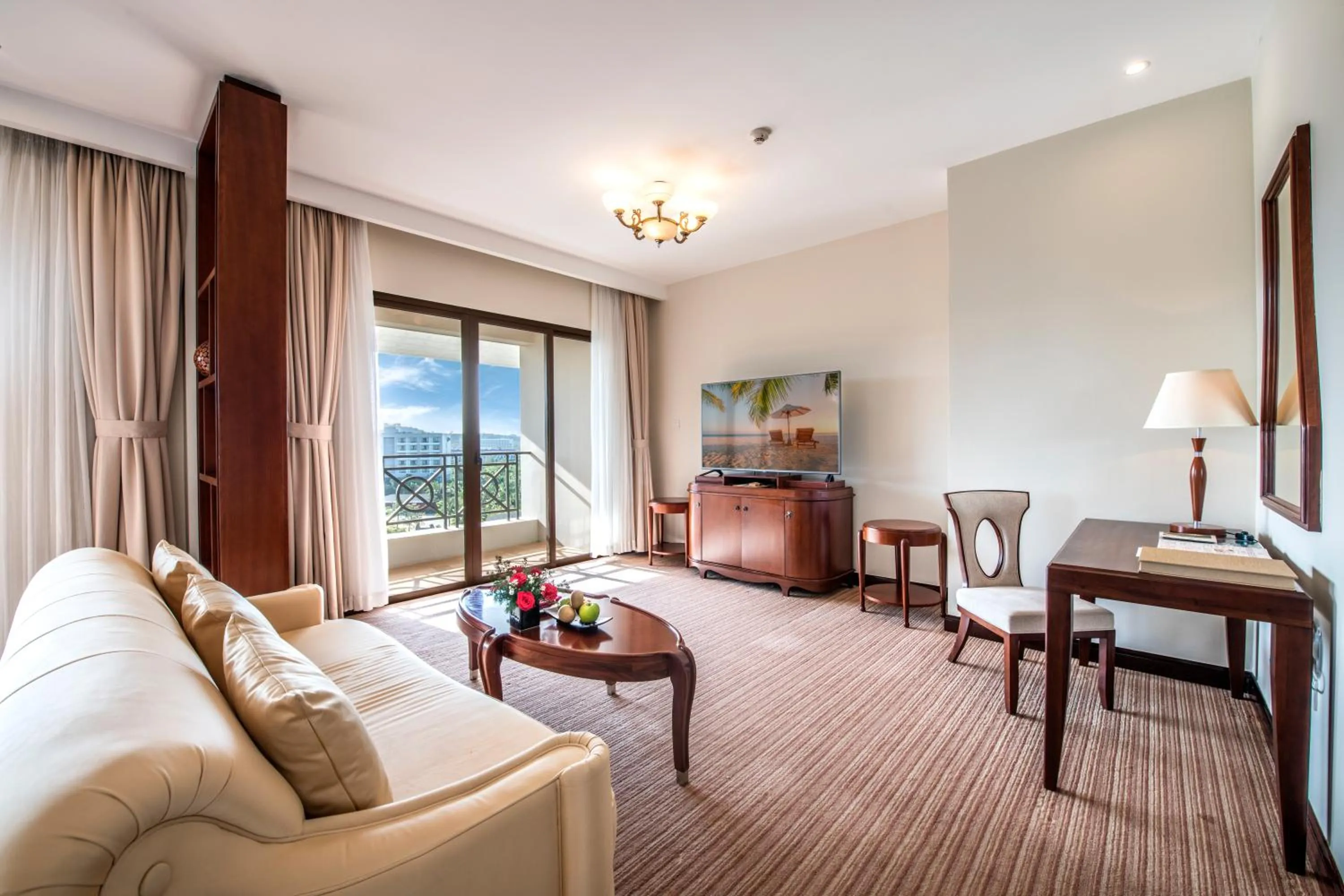 Living room in Vinpearl Resort & Spa Phu Quoc