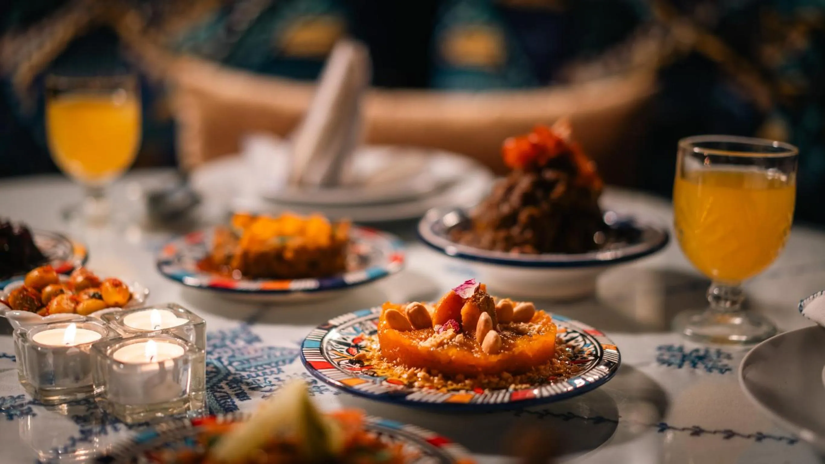 Dinner in Riad Fes Ziyat & Spa