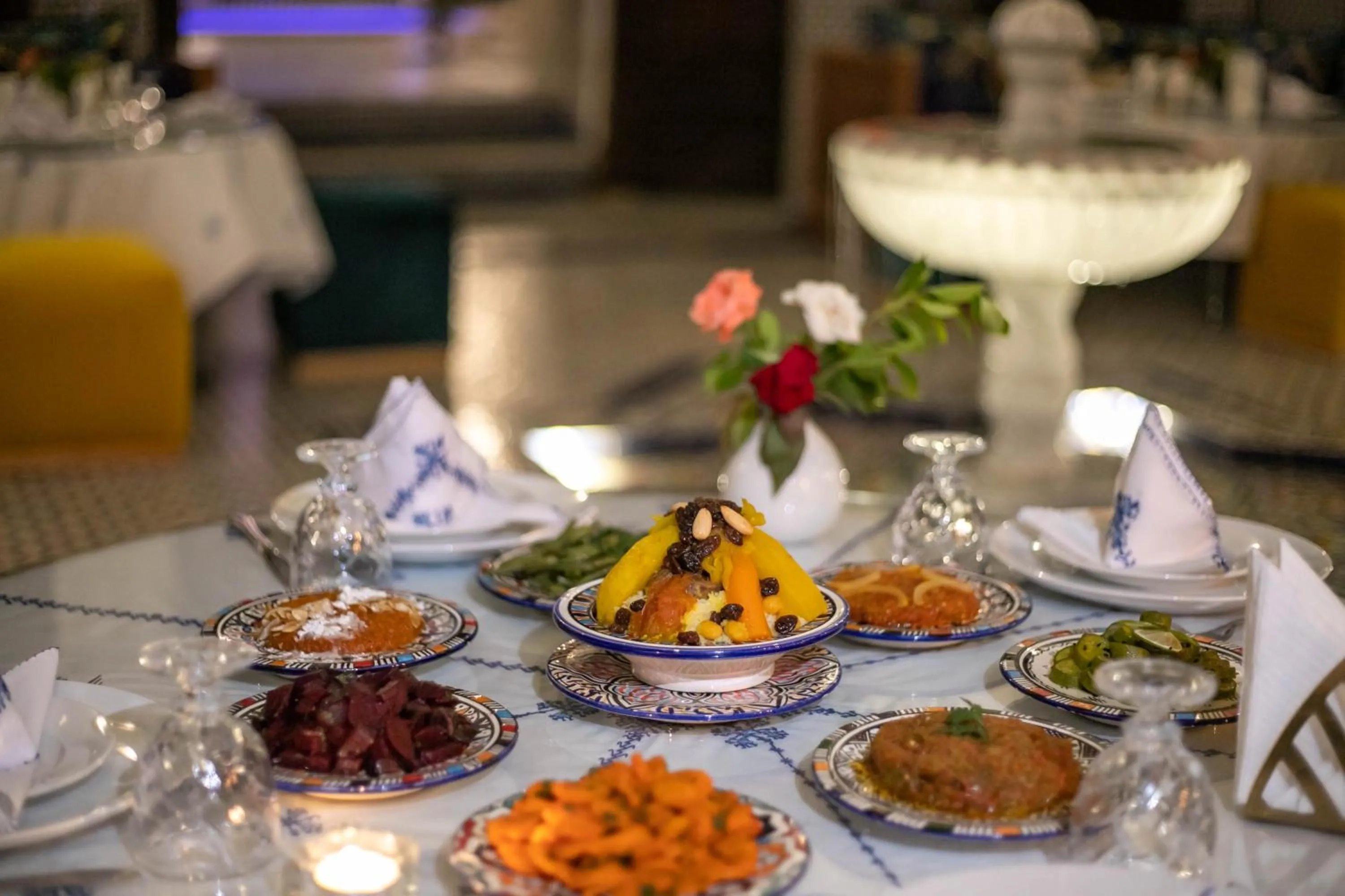 Restaurant/places to eat in Riad Fes Ziyat & Spa