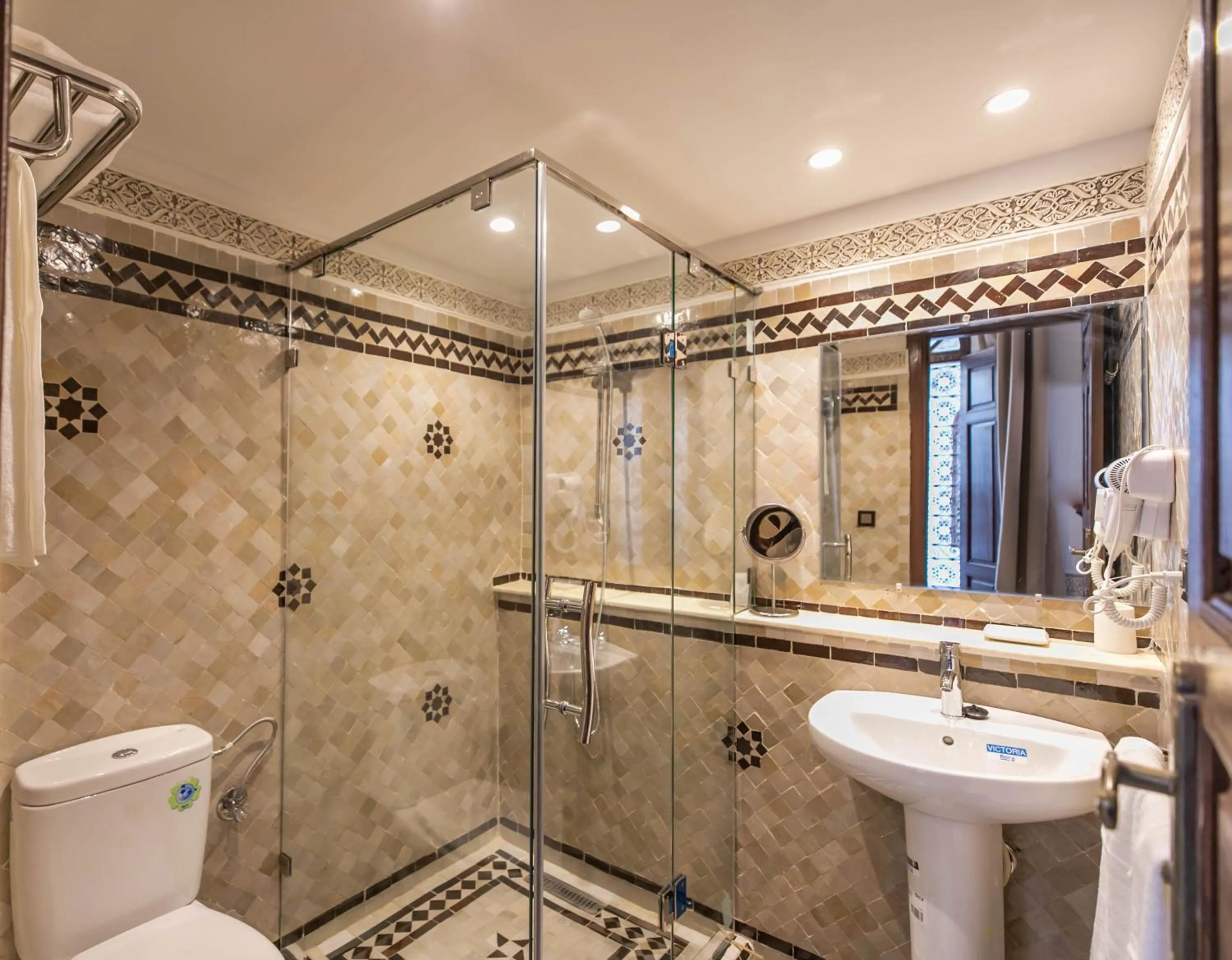 Bathroom in Riad Fes Ziyat & Spa