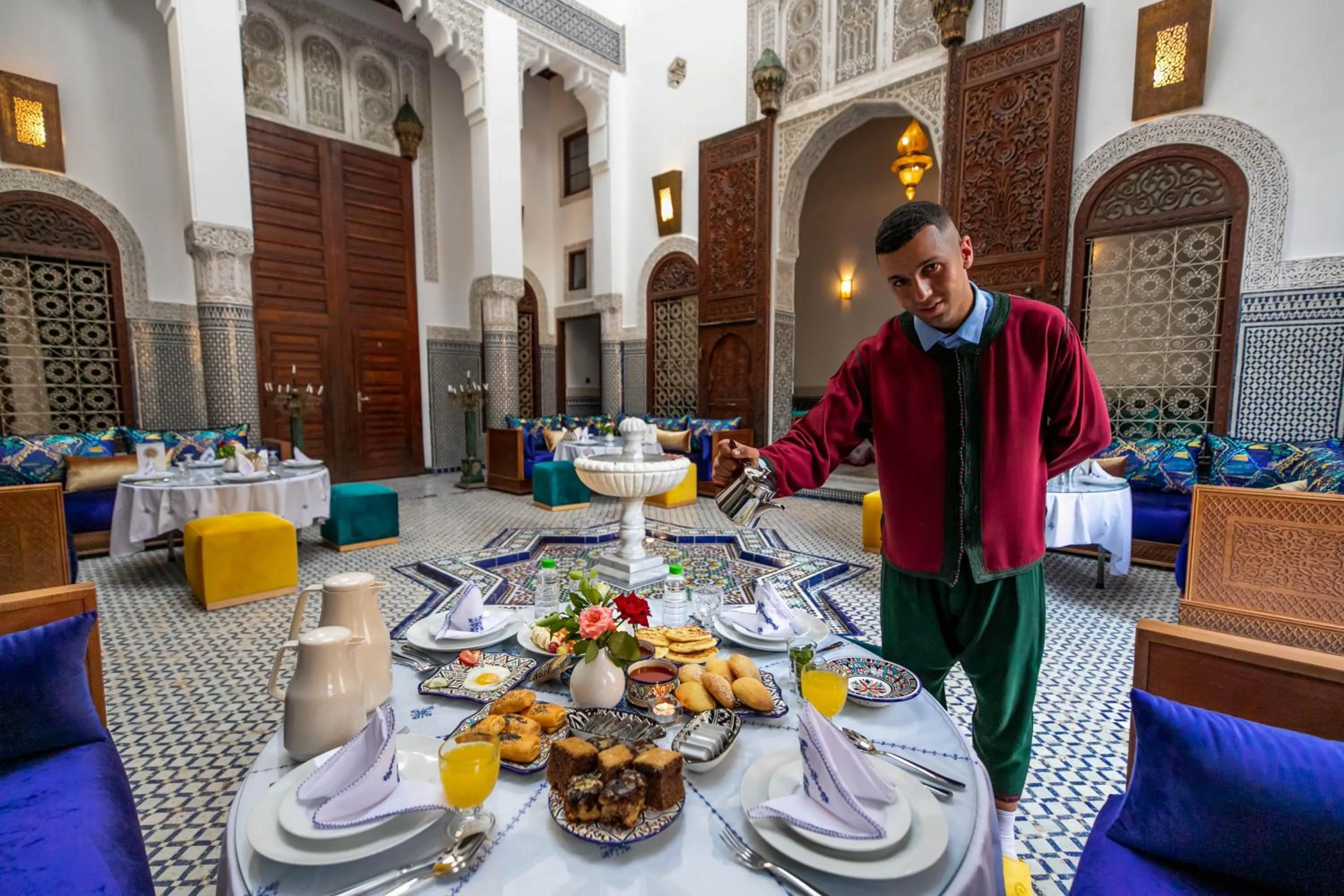 People in Riad Fes Ziyat & Spa