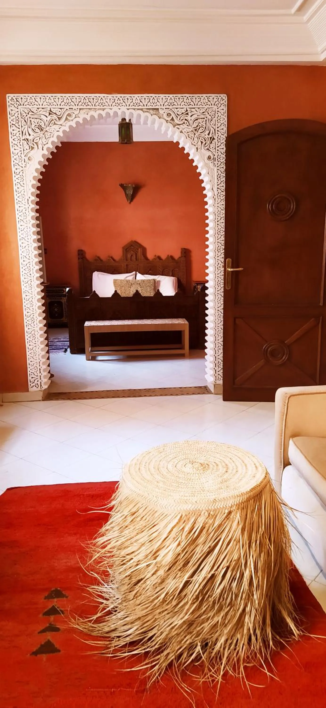 Bedroom in maison d'hôtes Le petit jardin Marrakech