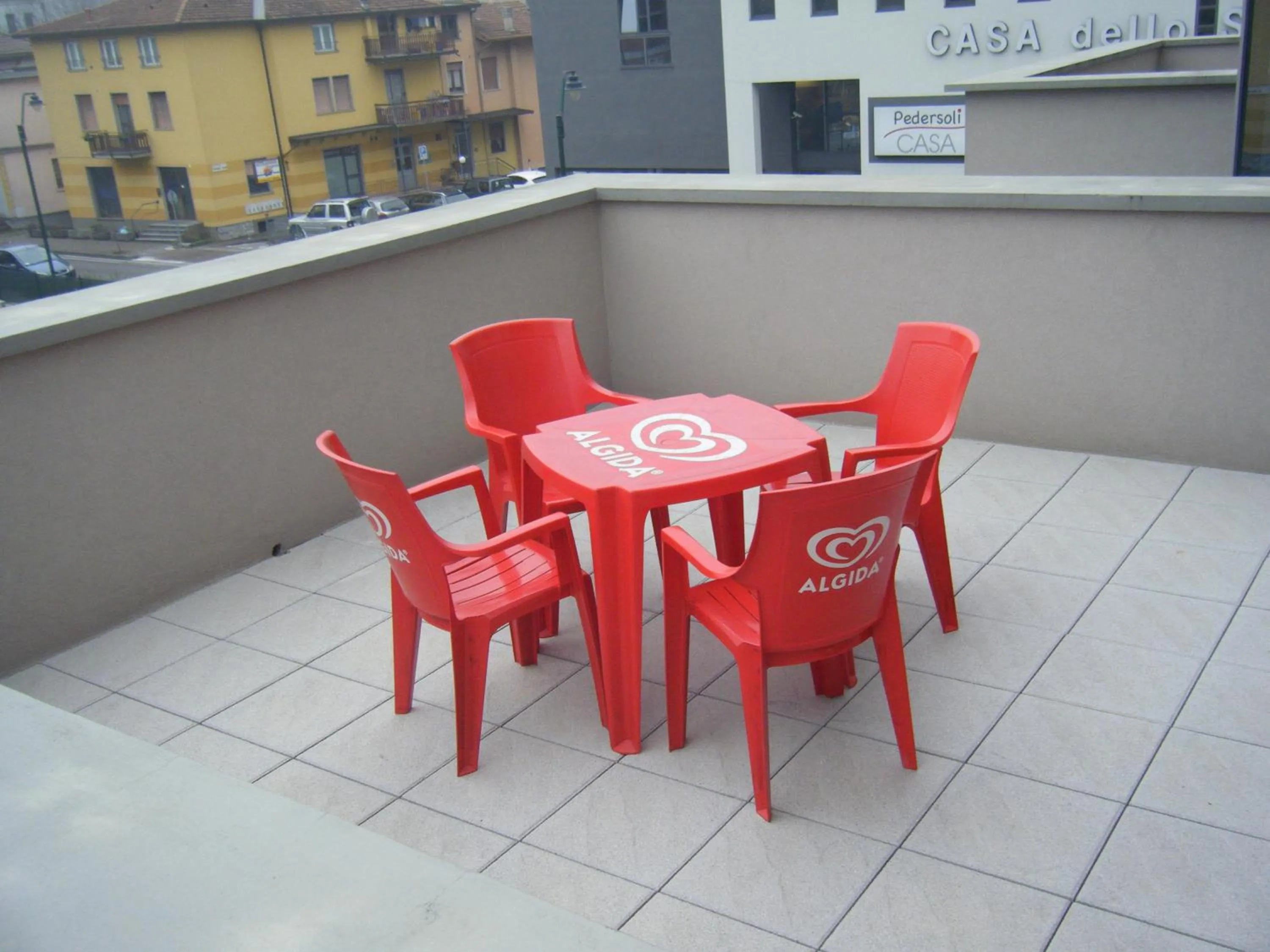 Balcony/Terrace in Residence Vezzoli