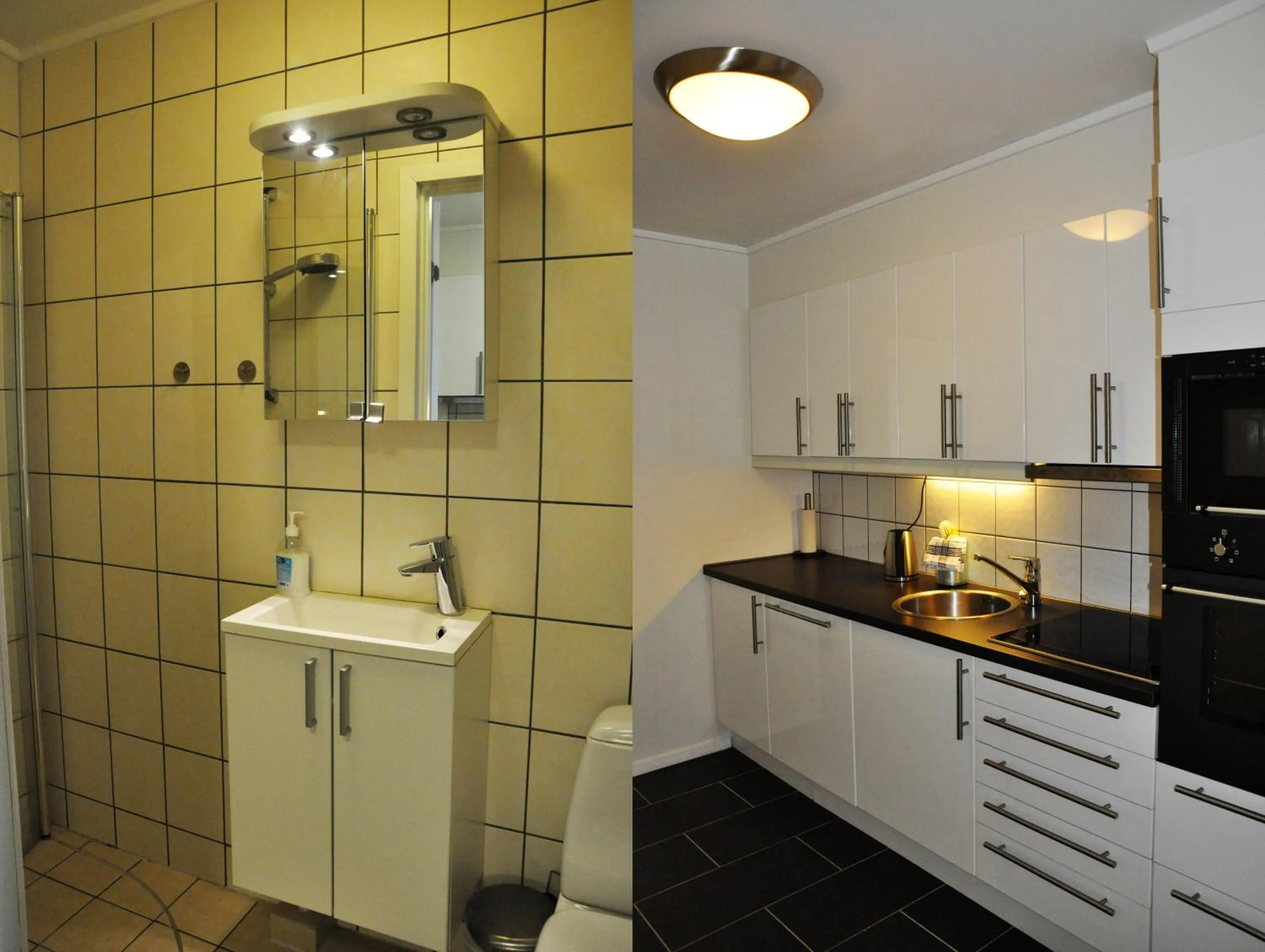 Bathroom in Svartisen Apartments