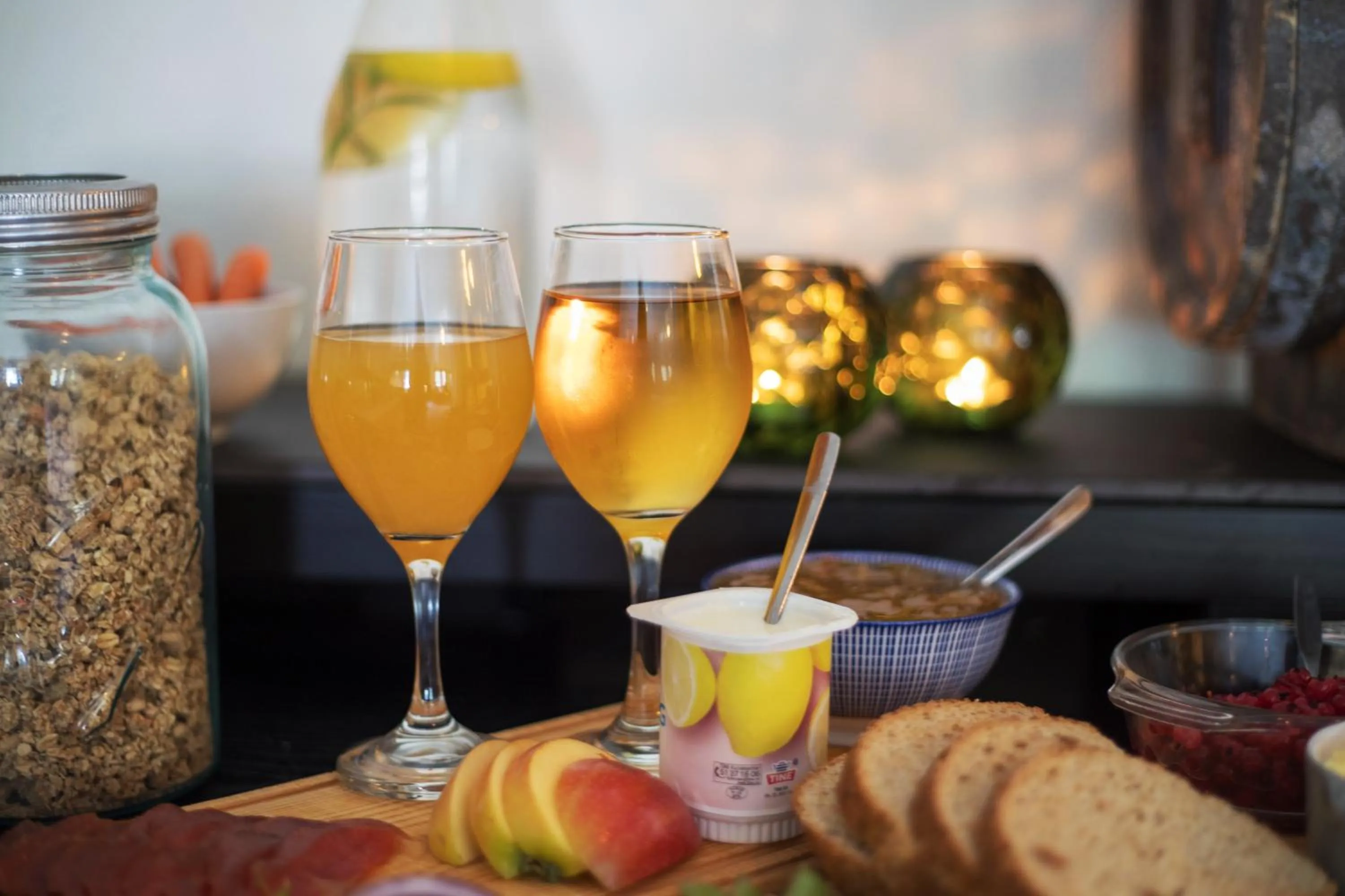 Food and drinks in Svartisen Apartments