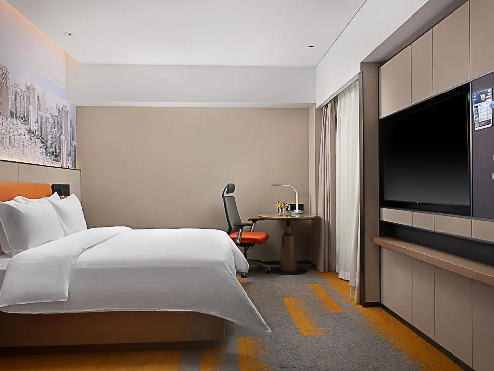 Bed in Hampton by Hilton Guangzhou Railway Station