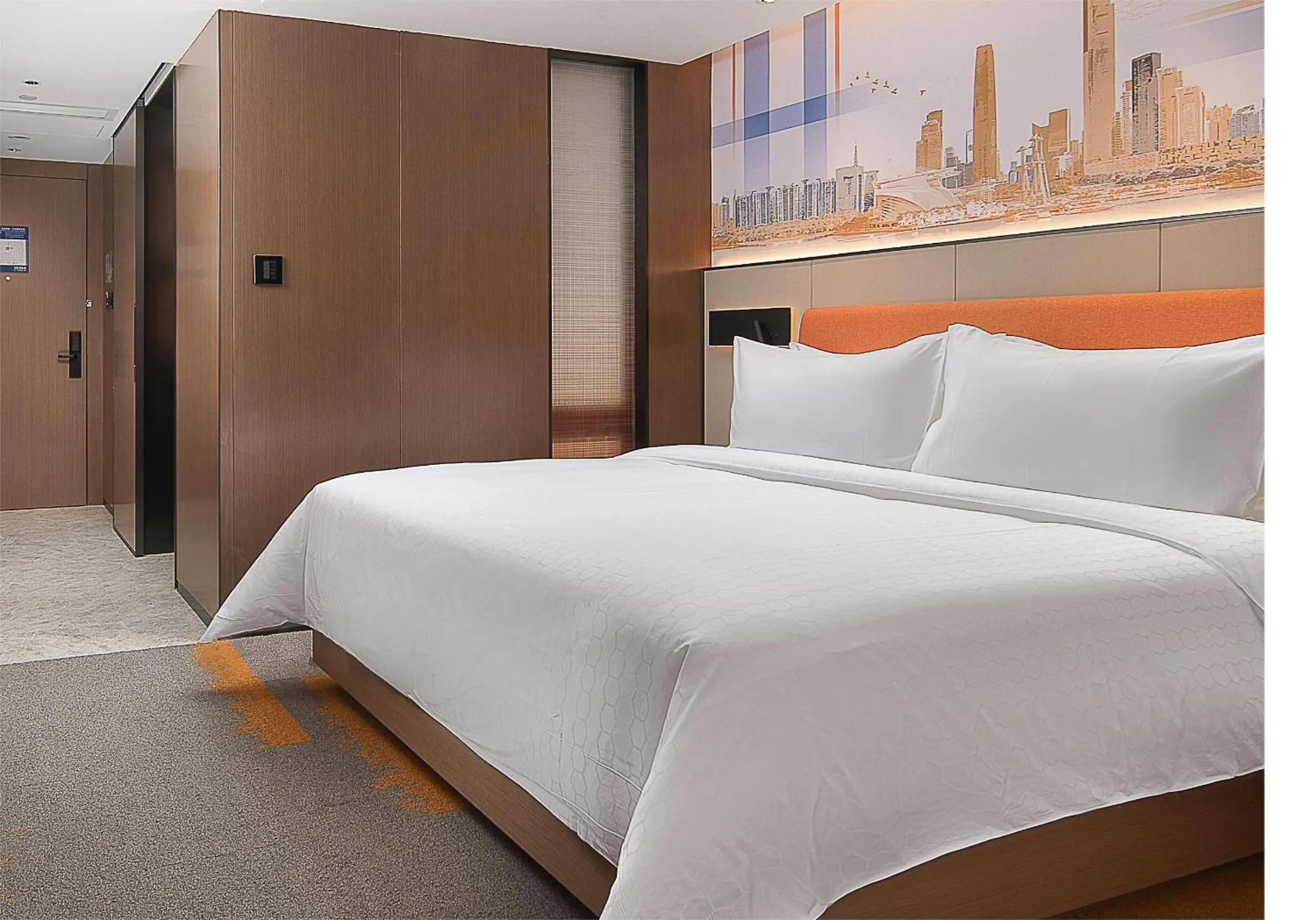 Bed in Hampton by Hilton Guangzhou Railway Station