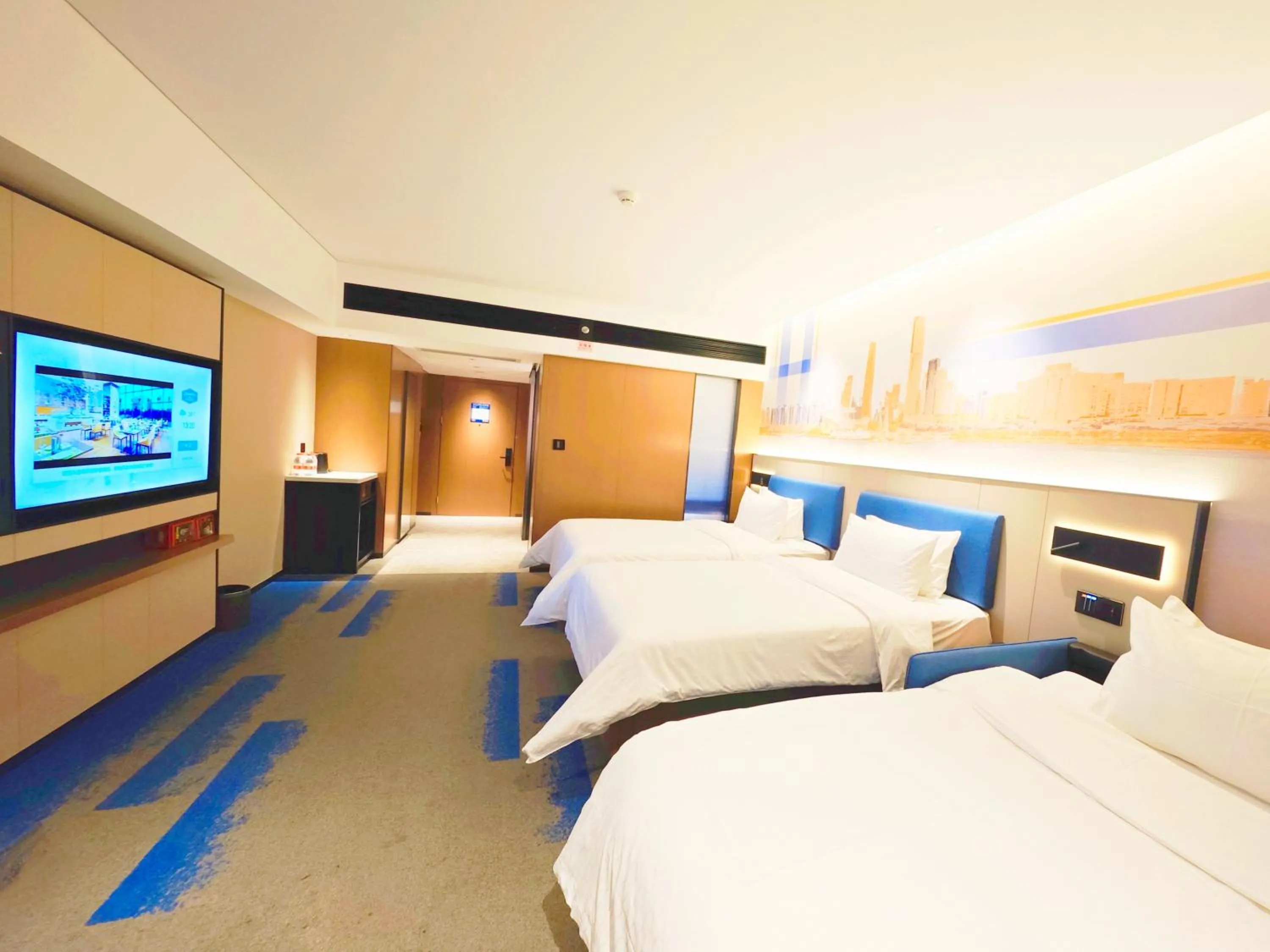 Bed in Hampton by Hilton Guangzhou Railway Station