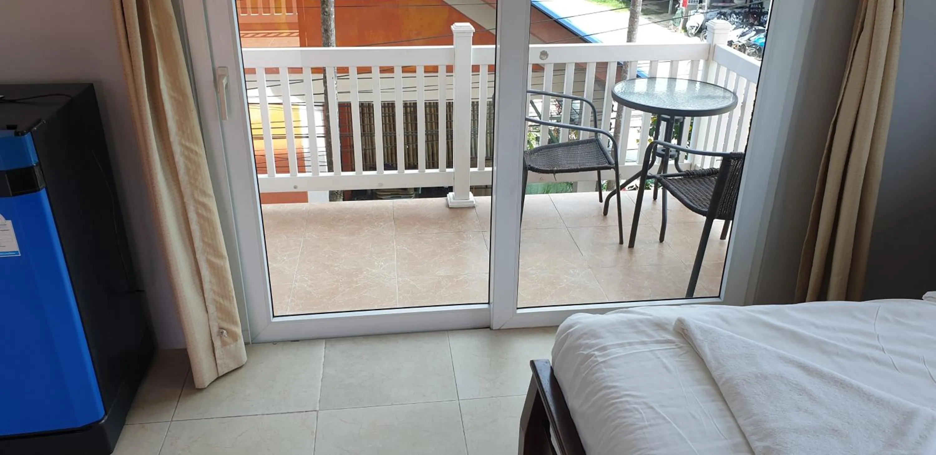 Balcony/Terrace, Bed in Moon Travel Phangan