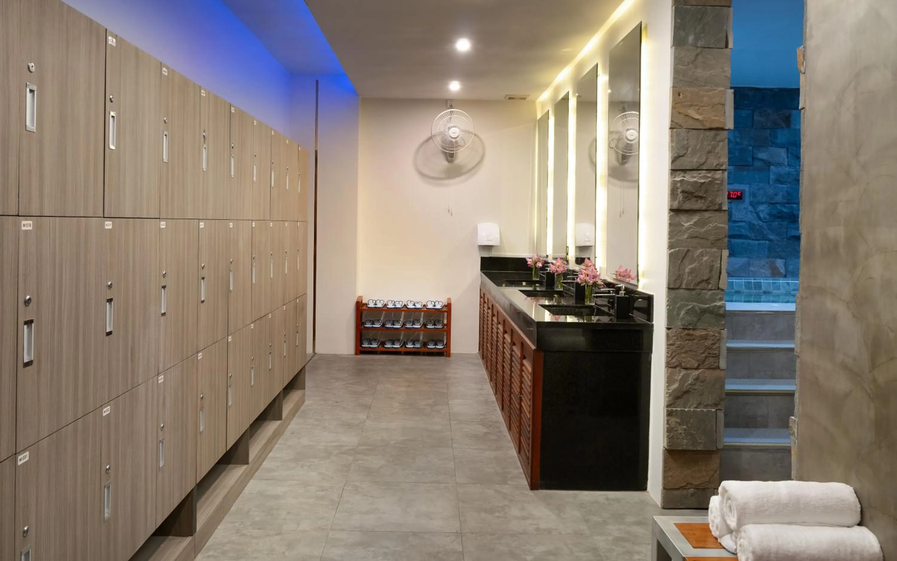 Sauna in Koulen Central Hotel