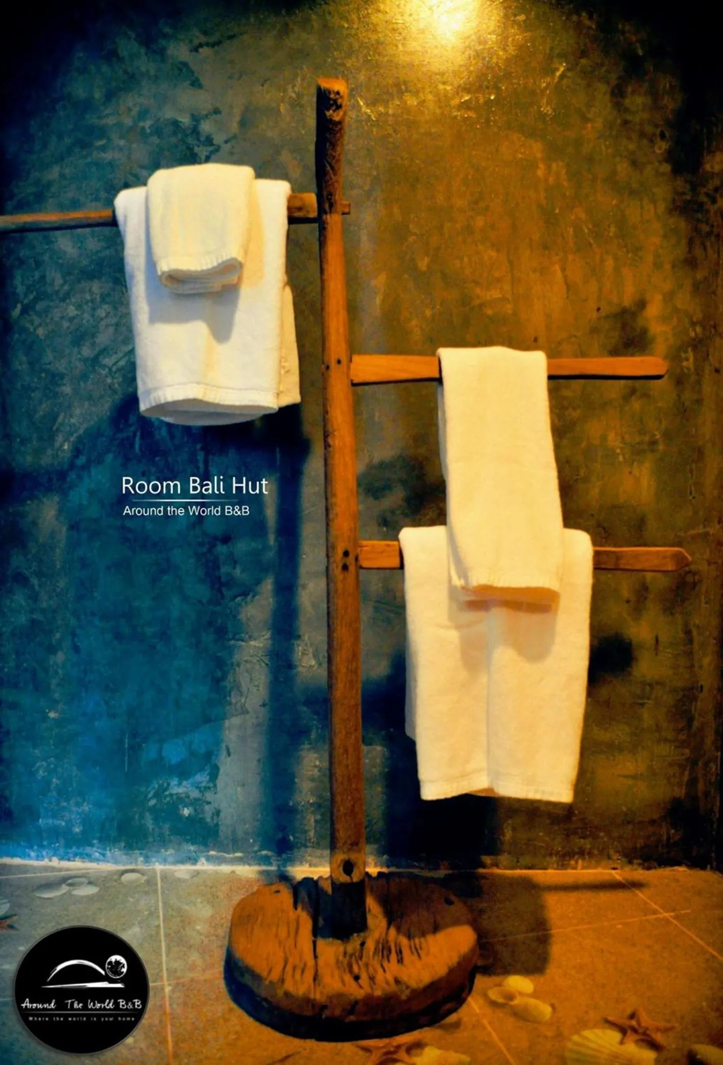 Bathroom in Around The World Bed and Breakfast