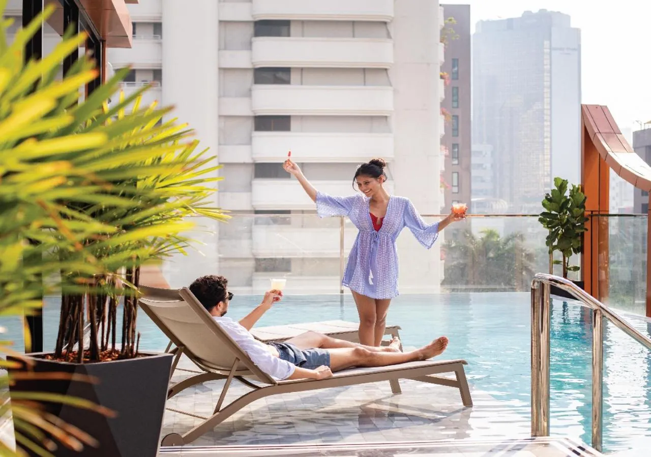 Swimming pool in SAMALA Hotel Bangkok