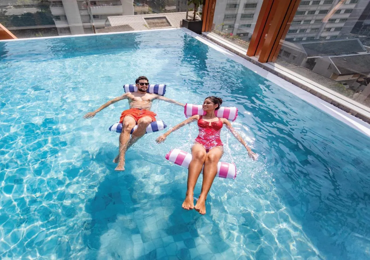 Pool view in SAMALA Hotel Bangkok