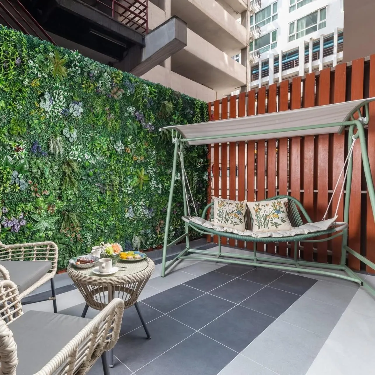 Balcony/Terrace in SAMALA Hotel Bangkok