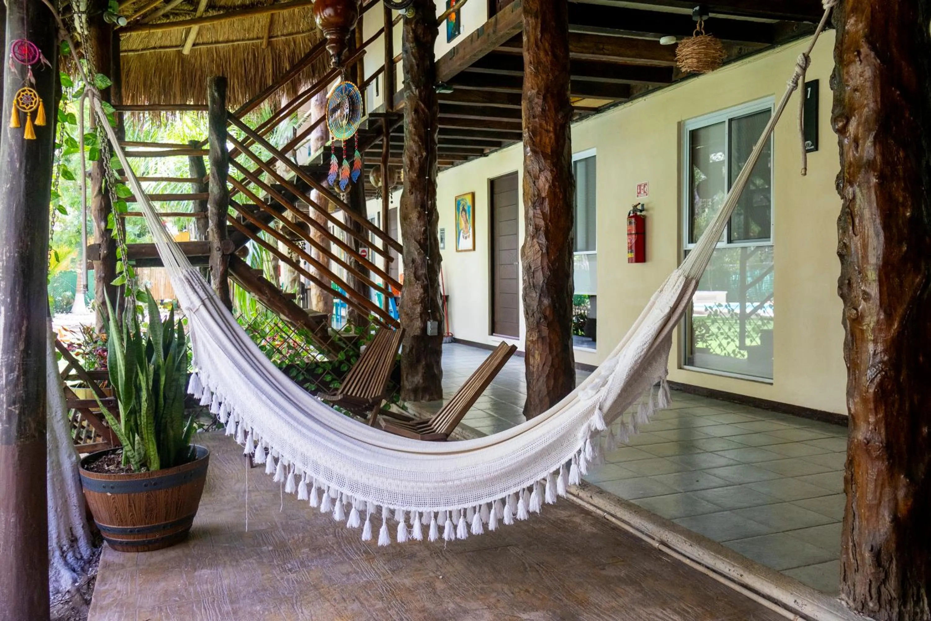 Patio in Ammare Hotel Boutique