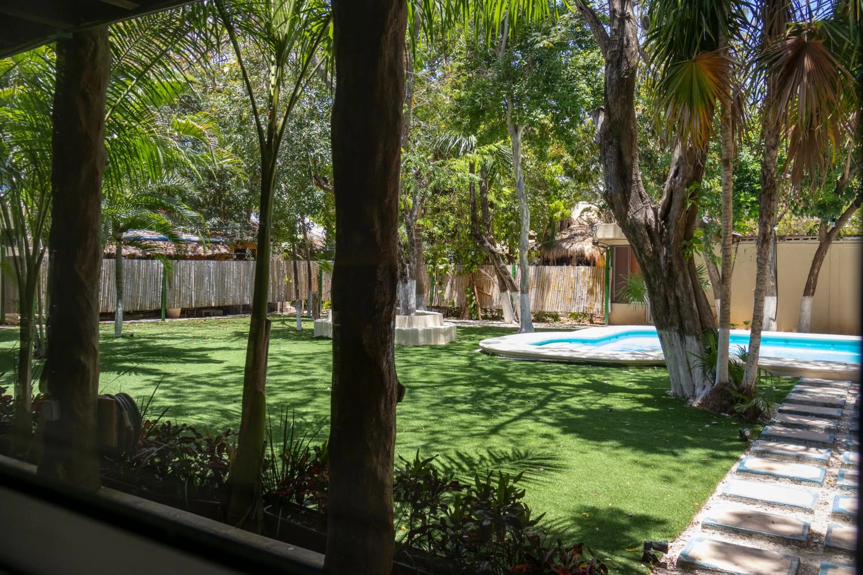 Garden view in Ammare Hotel Boutique