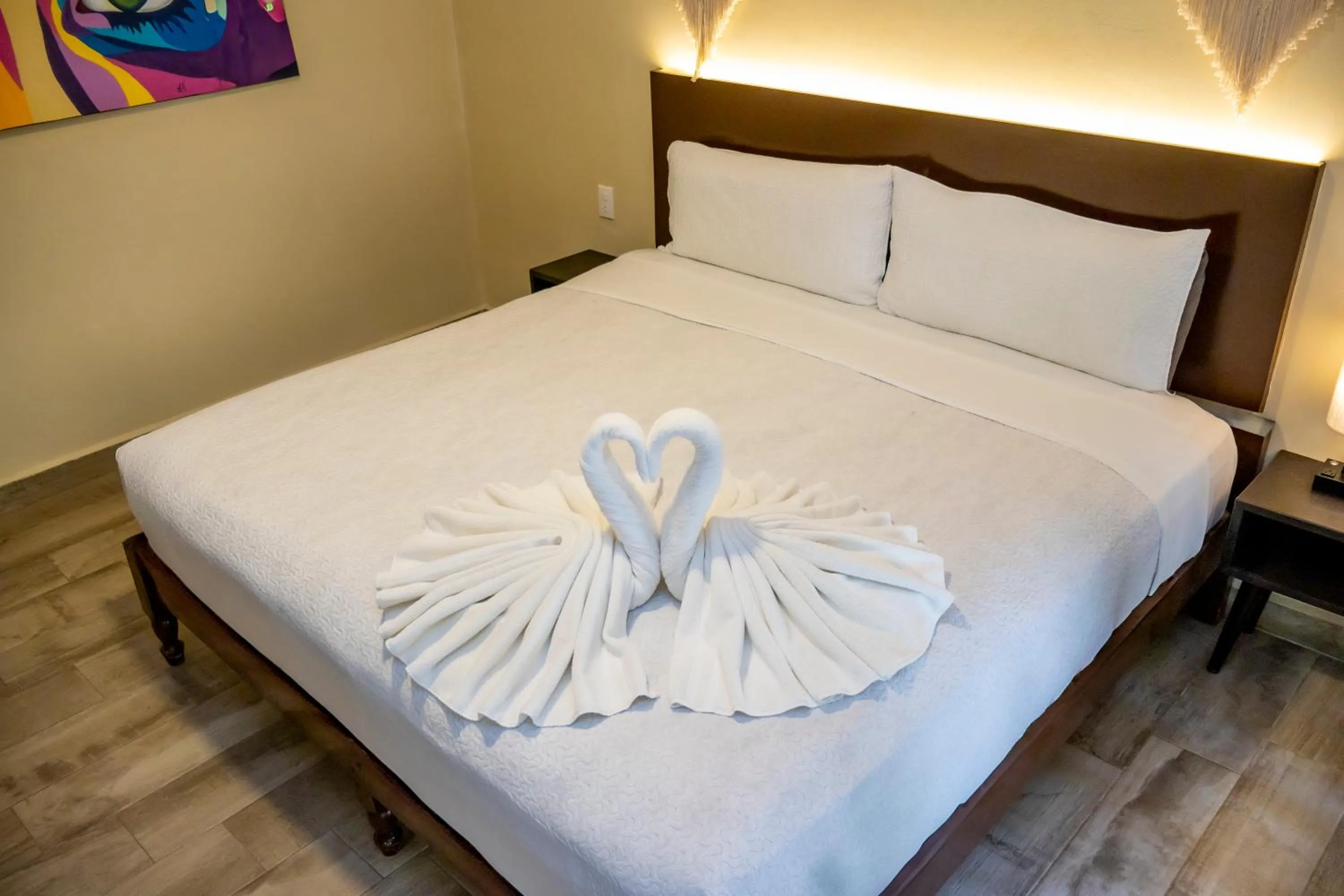 Bed in Ammare Hotel Boutique