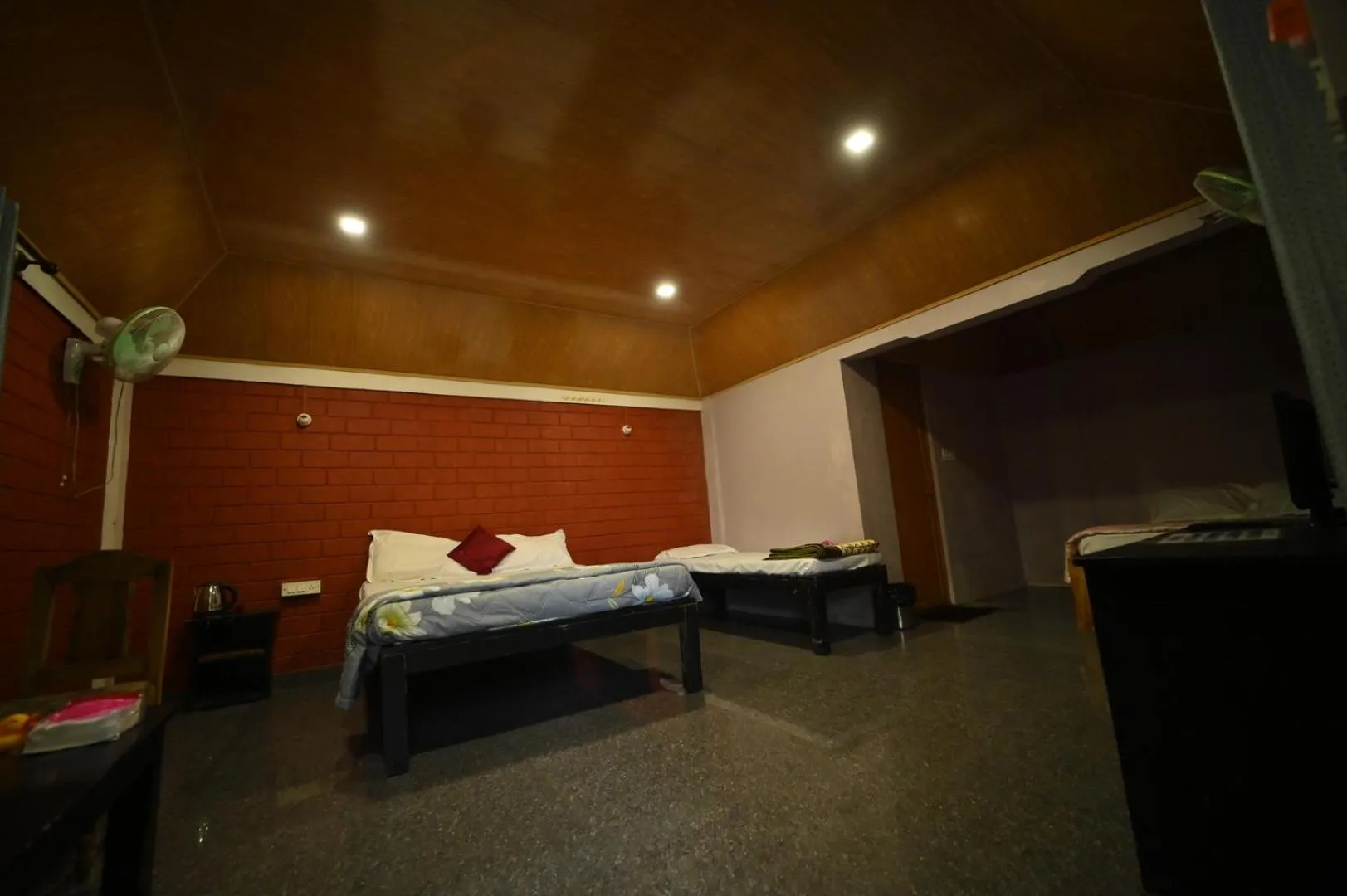 Bed in Coorg HomeStay Resort