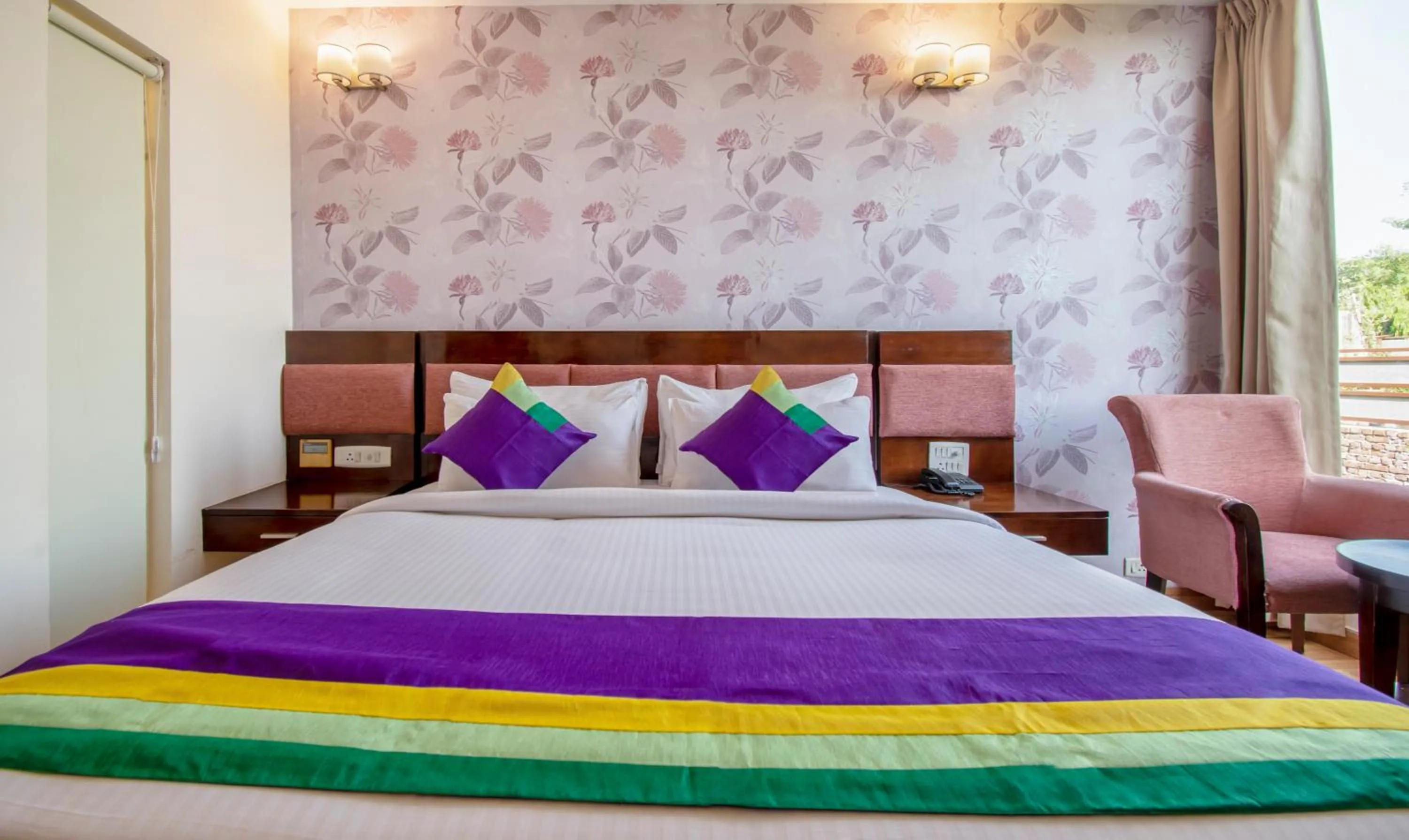 Standard Double Room - single occupancy in Treebo Premium Rose Mallow