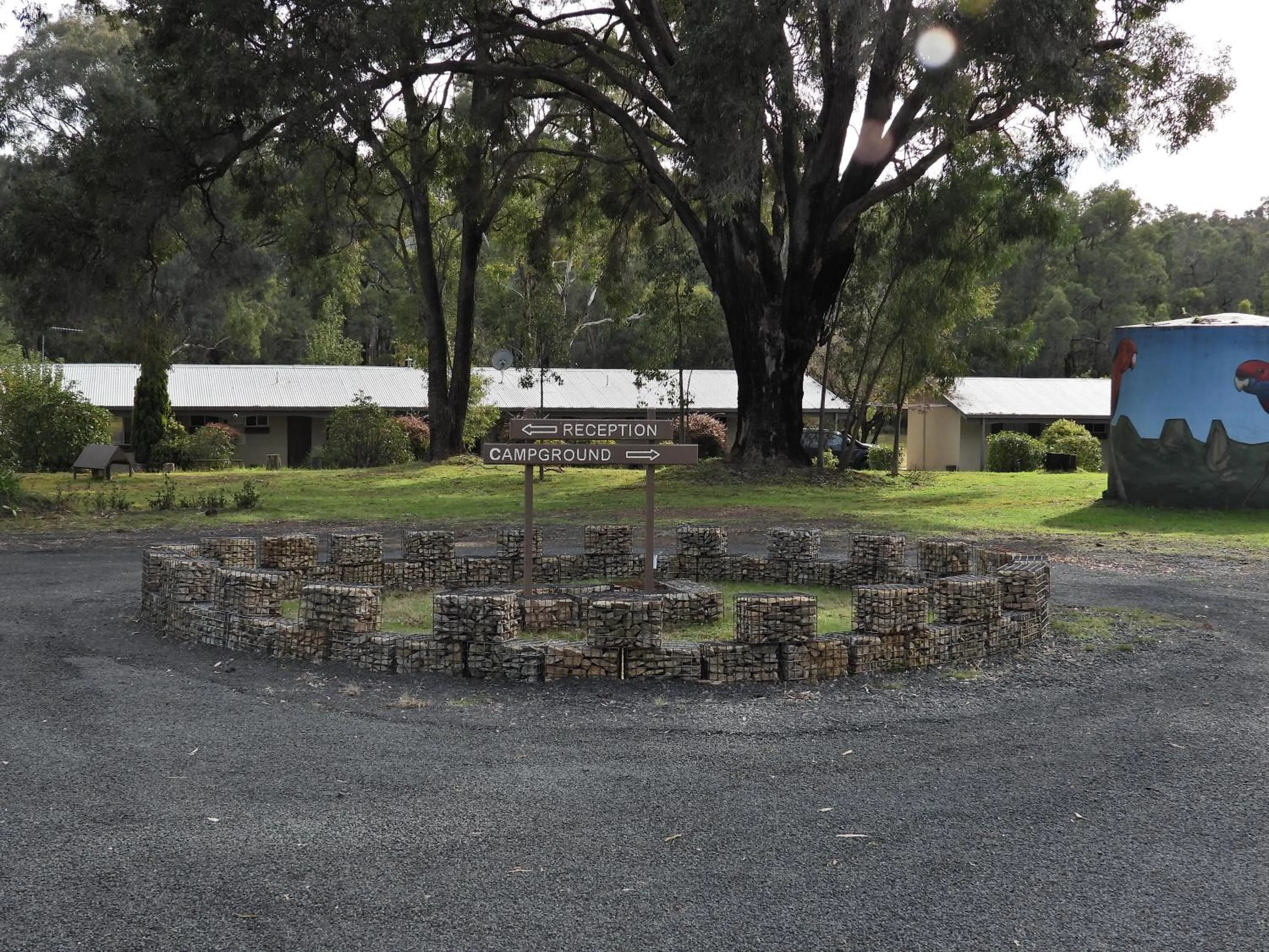 Natural landscape in Warrumbungles Mountain Motel