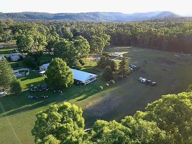Bird's eye view in Warrumbungles Mountain Motel