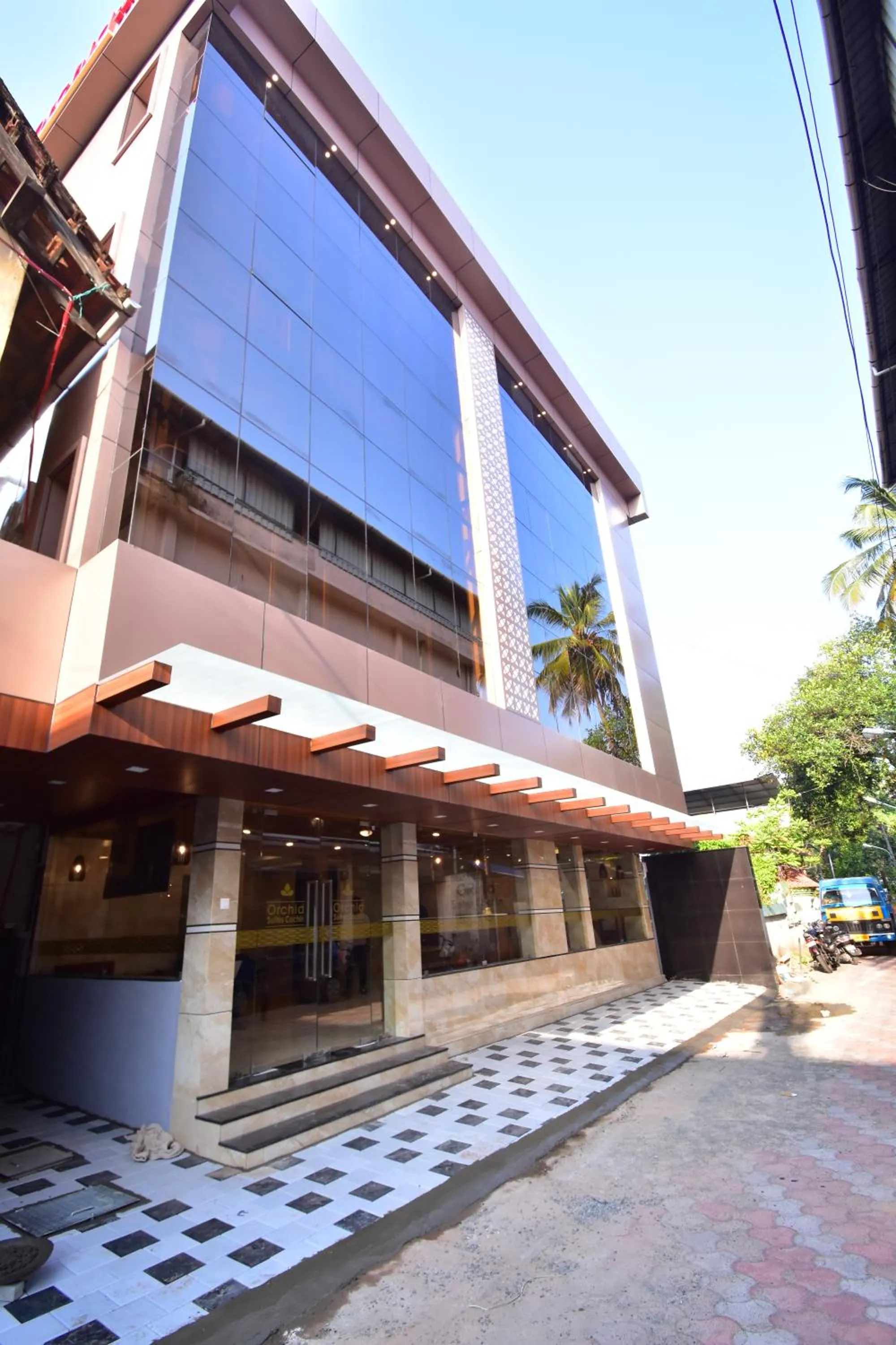 Property building in Hotel orchid suites Cochin