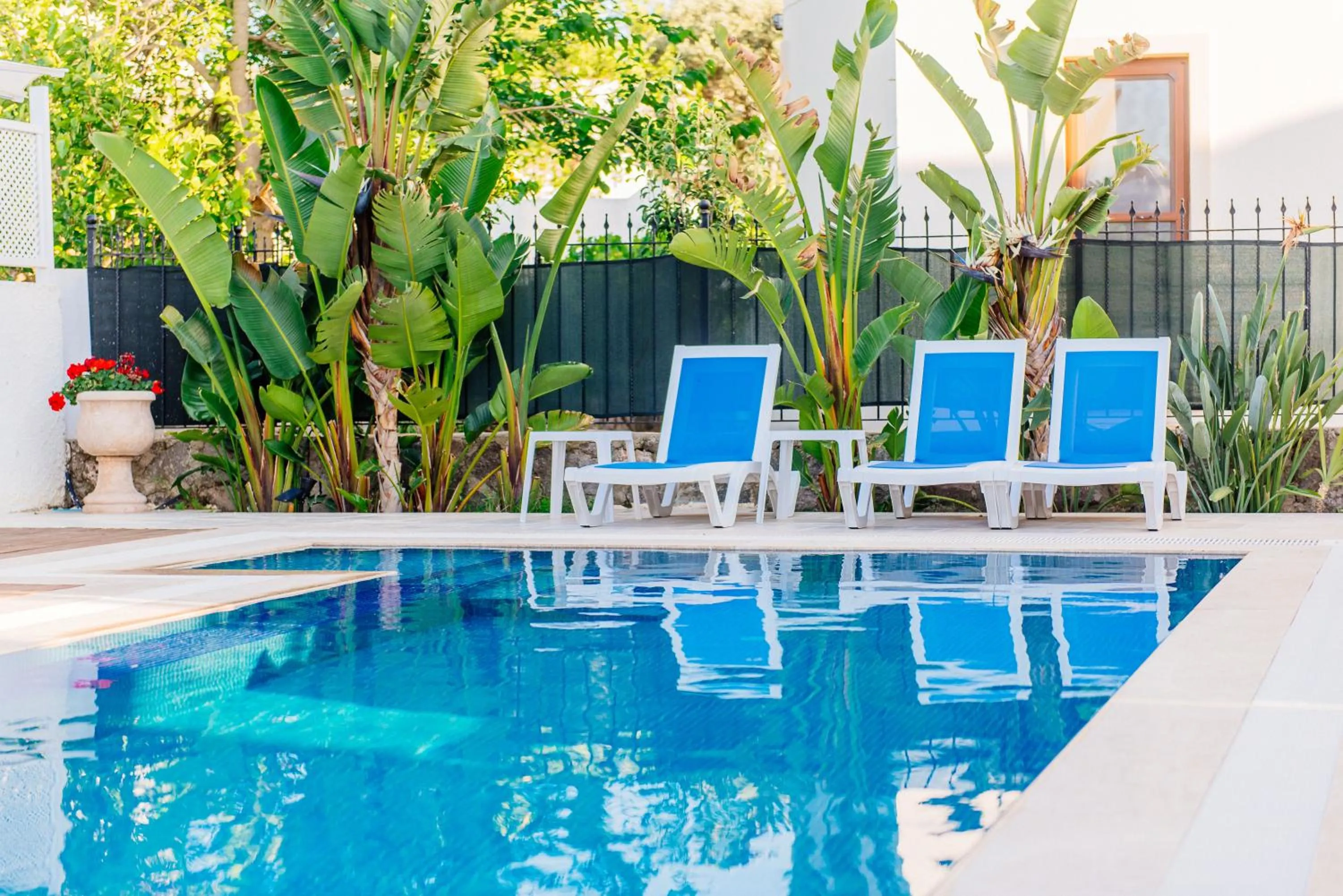 Pool view in Via Farilya Hotel