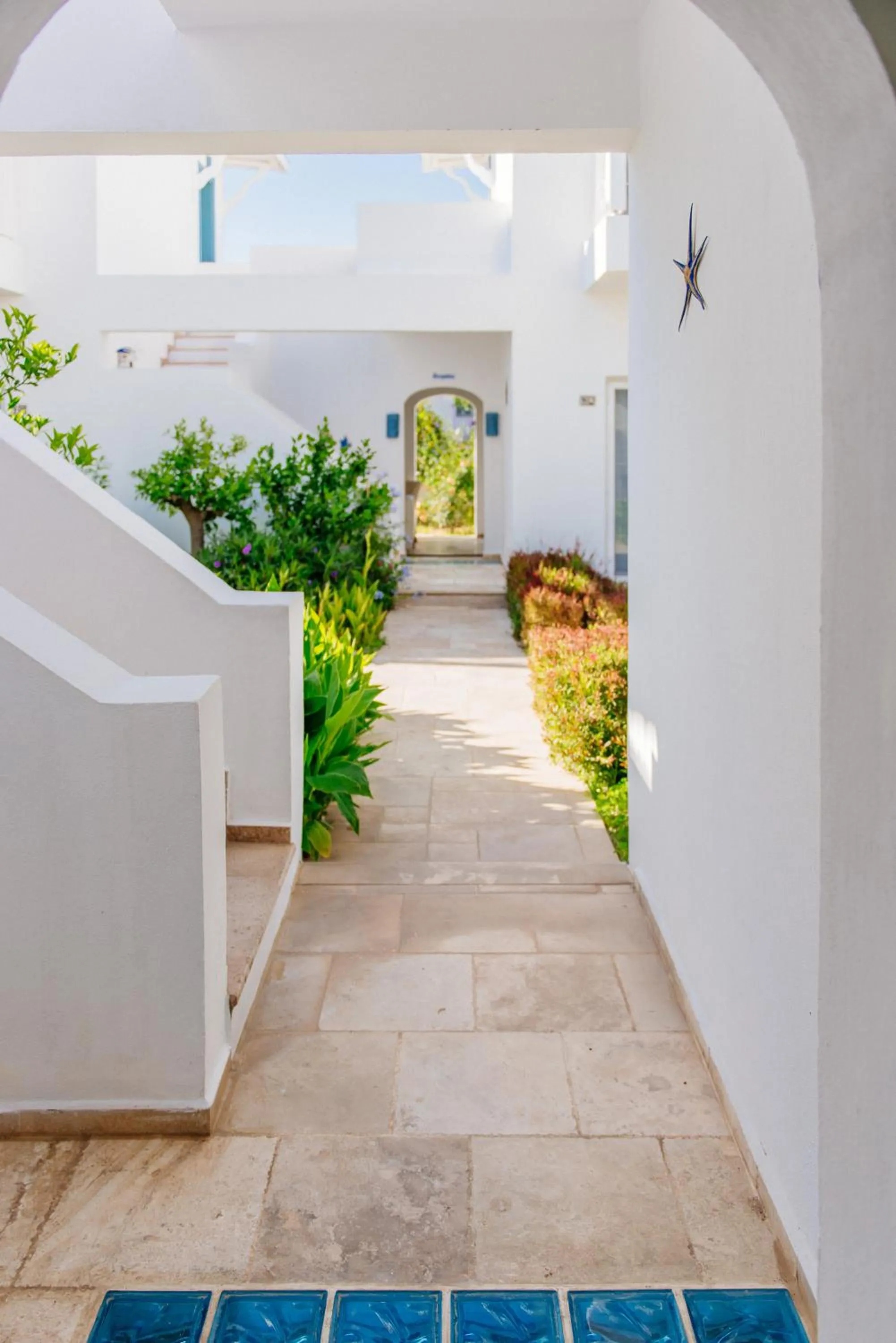 Garden view in Via Farilya Hotel