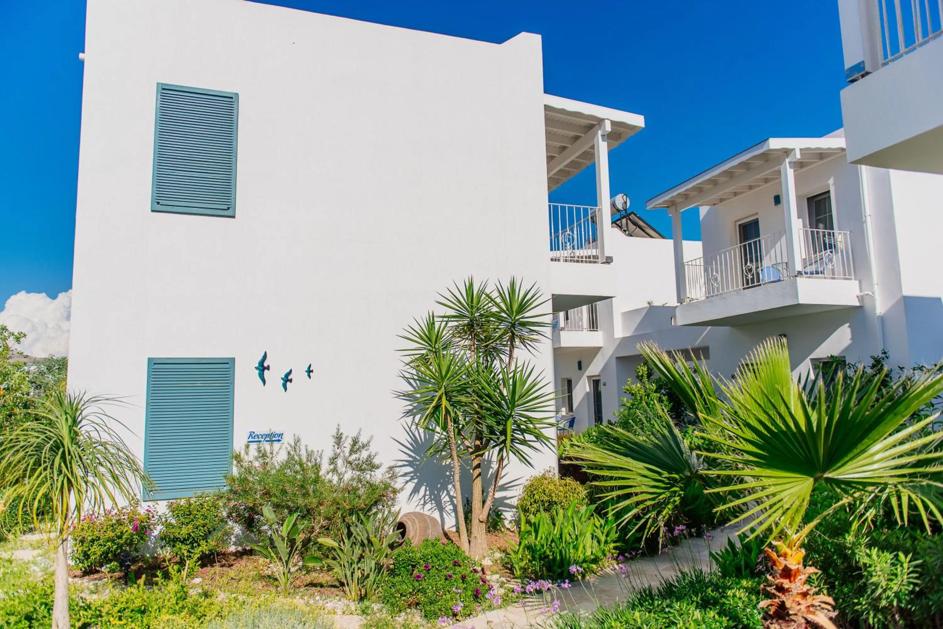 Garden view in Via Farilya Hotel