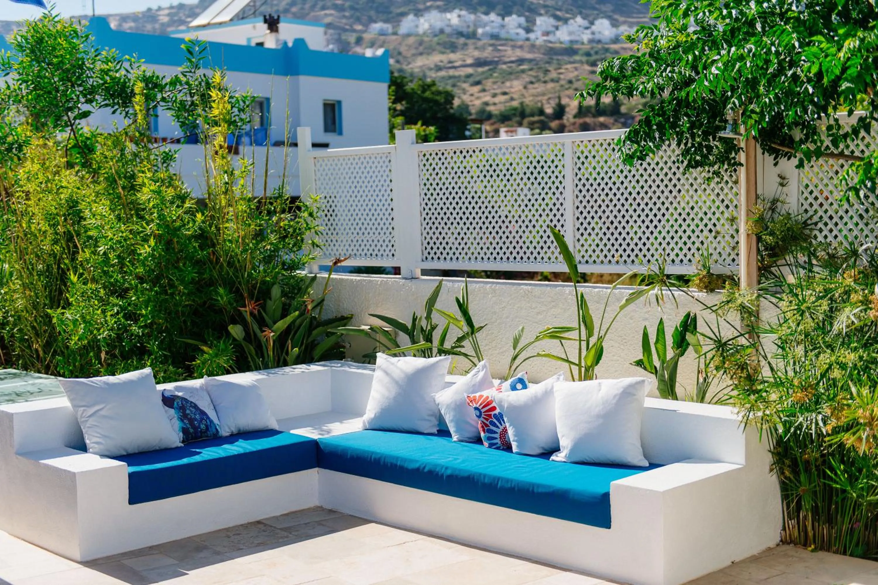 Garden view in Via Farilya Hotel